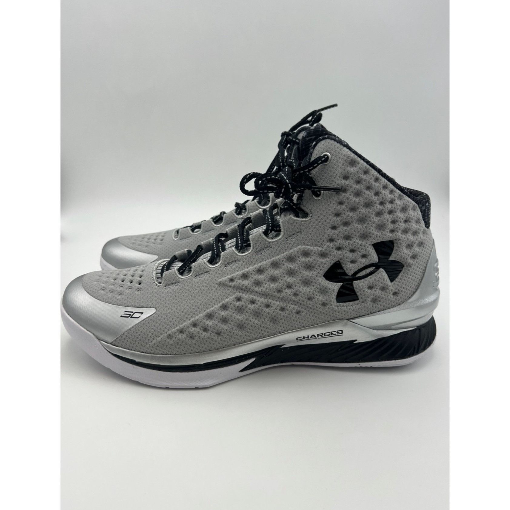 Under Armour Size 11.5—Men's Under Armour Curry 1 Retro Black History Mon Size US 11.5 / EU 44-45 - 2 Thumbnail