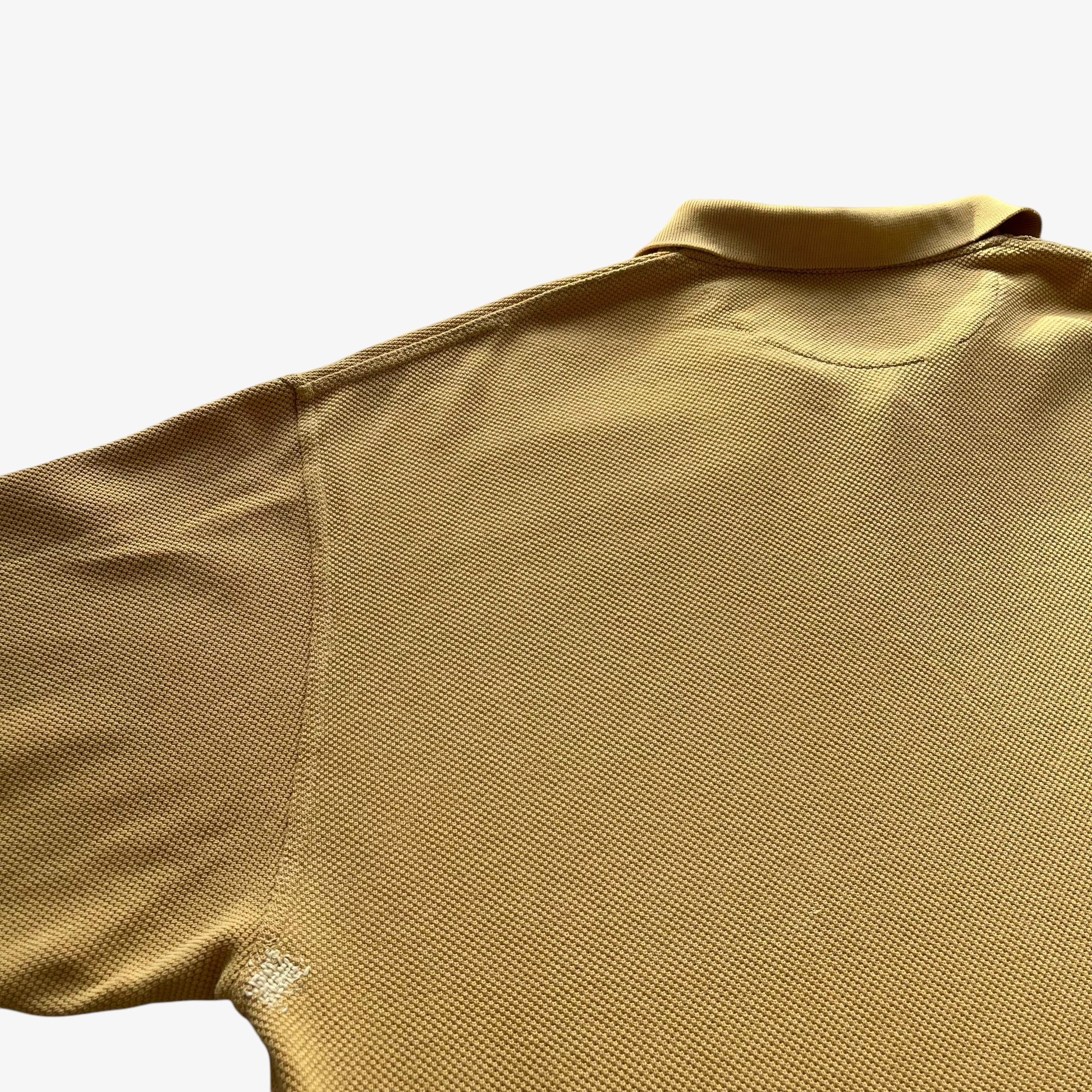 Yves Saint Laurent Vintage 90s Men's Yves Saint Laurent Yellow Rugby Shirt Size US M / EU 48-50 / 2 - 6 Thumbnail