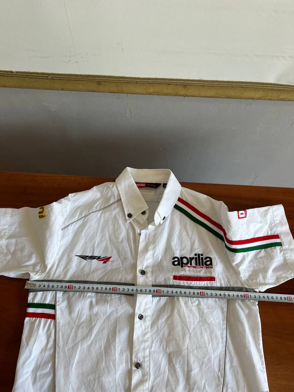 ICON Motorsports APRILIA ITALY RACING TEAM RSV4 OFFICIAL MERCHANDISE SHIRT M Size US M / EU 48-50 / 2 - 18 Thumbnail