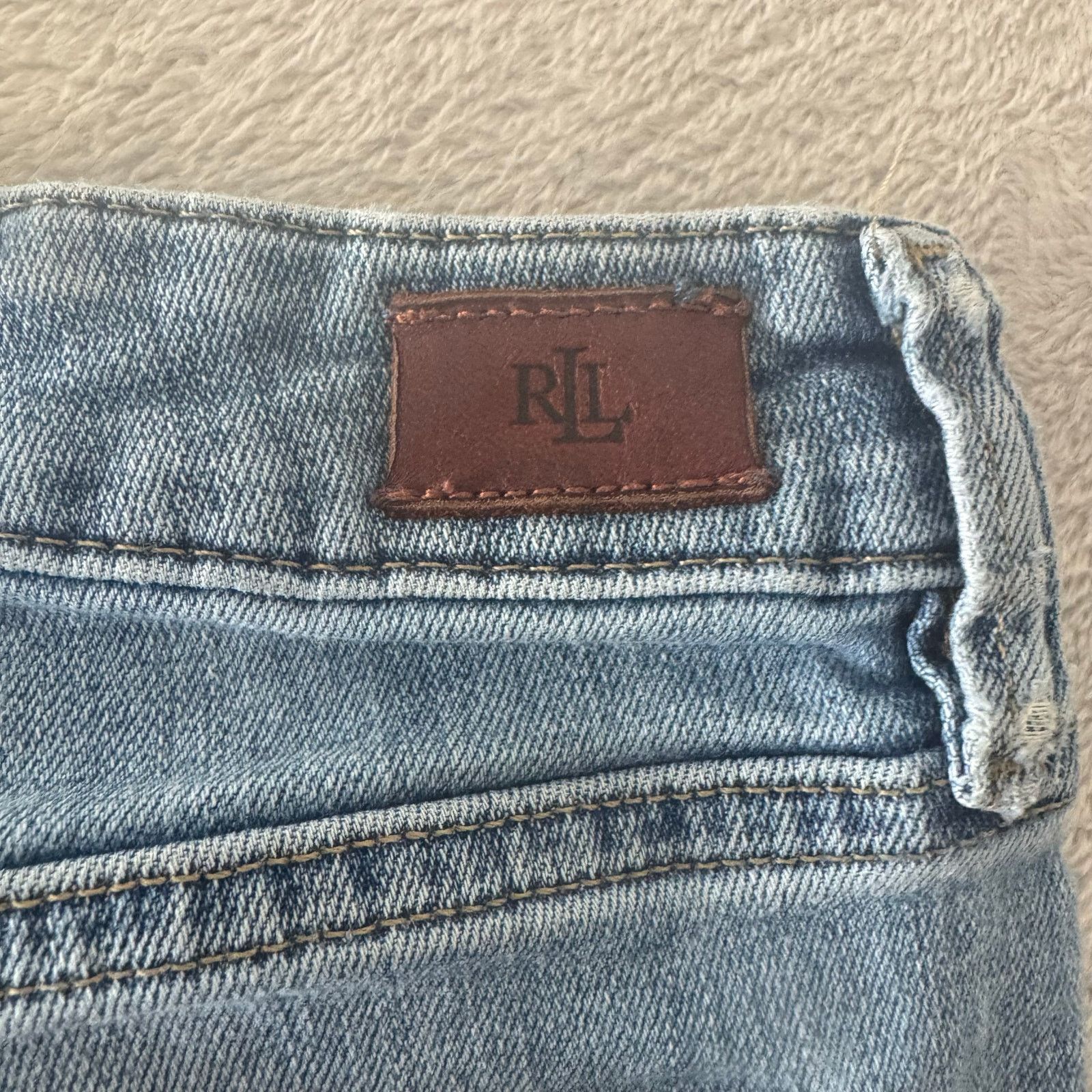 Lauren Ralph Lauren Lauren Ralph Lauren Women's Classic Straight Denim Jeans 10 Size 32" / US 10 / IT 46 - 4 Thumbnail