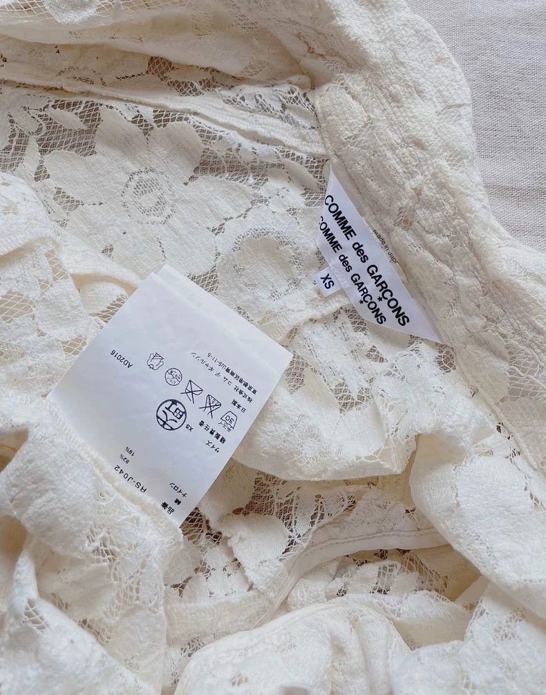 Comme des Garcons Comme Des Garcons White silk suit 2502-Nextarrow Size XS / US 0-2 / IT 36-38 - 3 Thumbnail