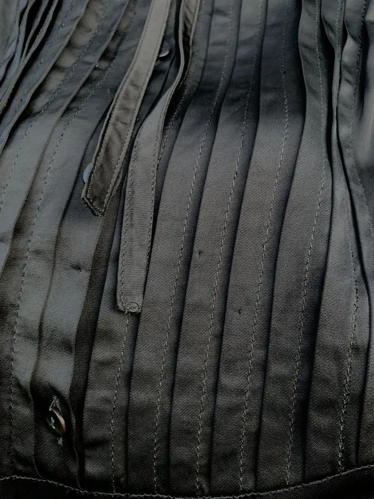 Jil Sander Jil Sander pleated detail viscose black dress Size XS / US 0-2 / IT 36-38 - 8 Thumbnail