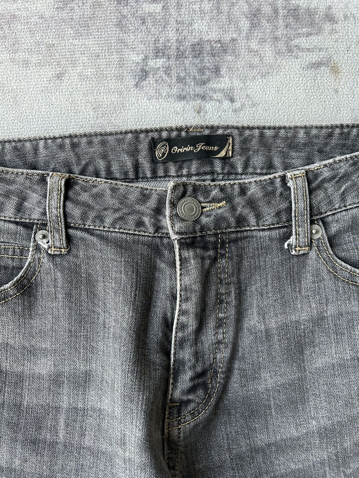 Japanese Brand Y2k Embroidery Flower Flared Jeans Size US 30 / EU 46 - 6 Thumbnail