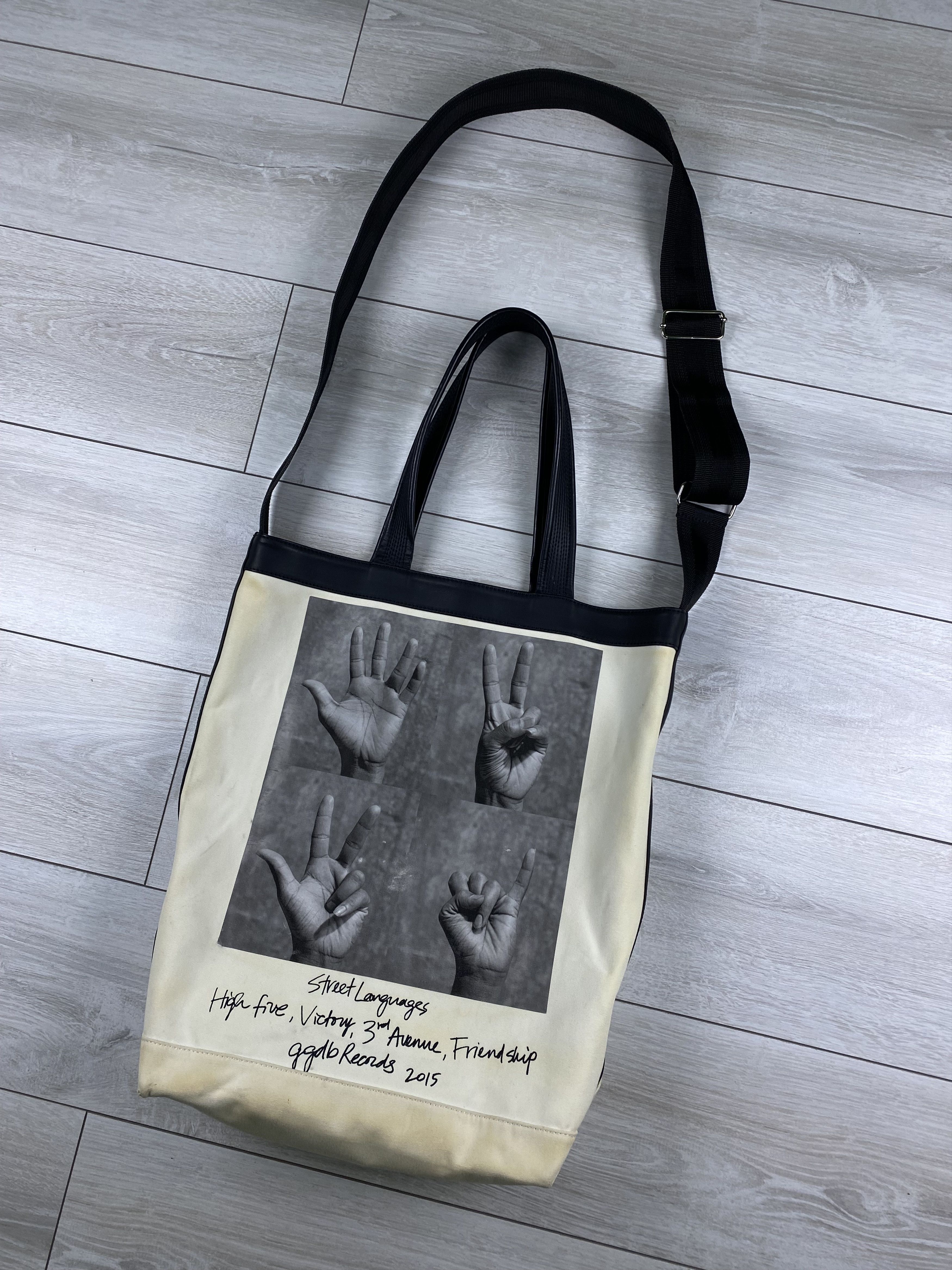 Golden Goose Golden Goose Deluxe Brand Street Languages Print bag Size ONE SIZE - 2 Thumbnail