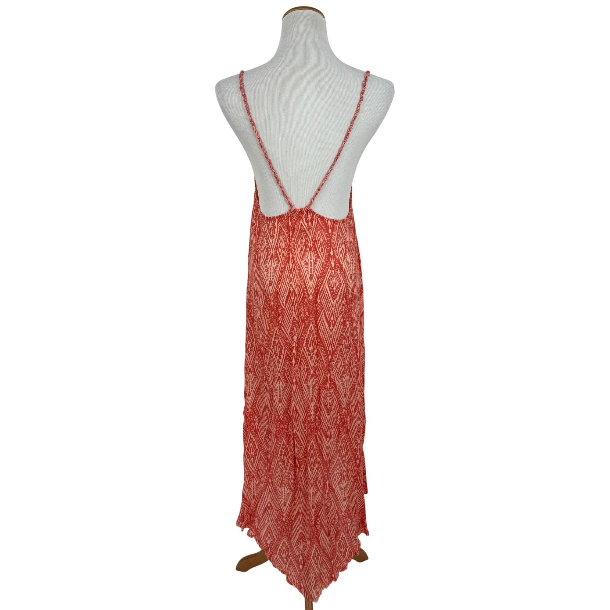 Free People NWOT Free People Peach Asymmetrical Slip Dress | Coastal Cow Size S / US 4 / IT 40 - 8 Thumbnail