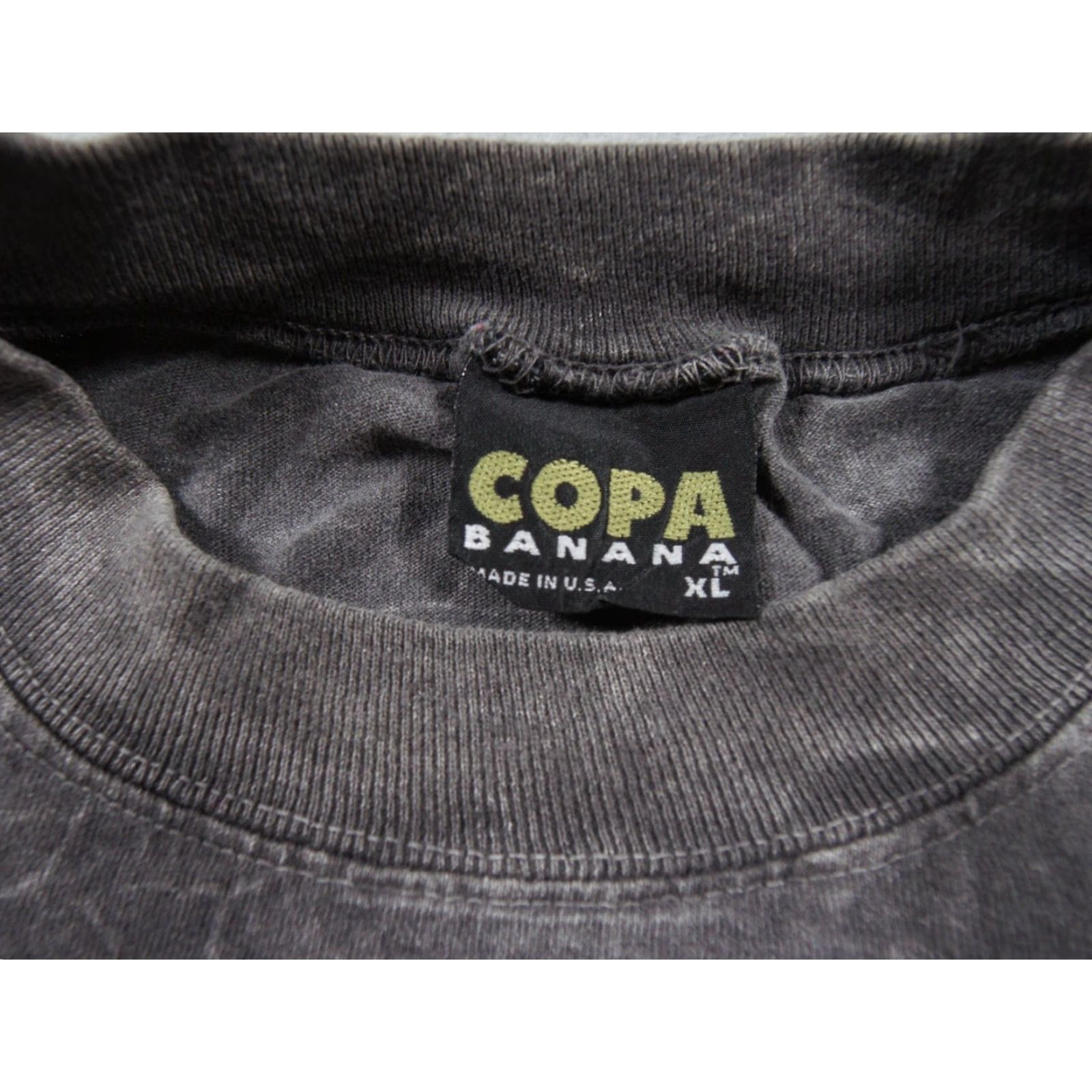 Vintage VINTAGE Copa Banana Hawaiian Shirt Mens XL Gray Island Jams 90s Tie Dye T-Shirt Size US XL / EU 56 / 4 - 7 Thumbnail