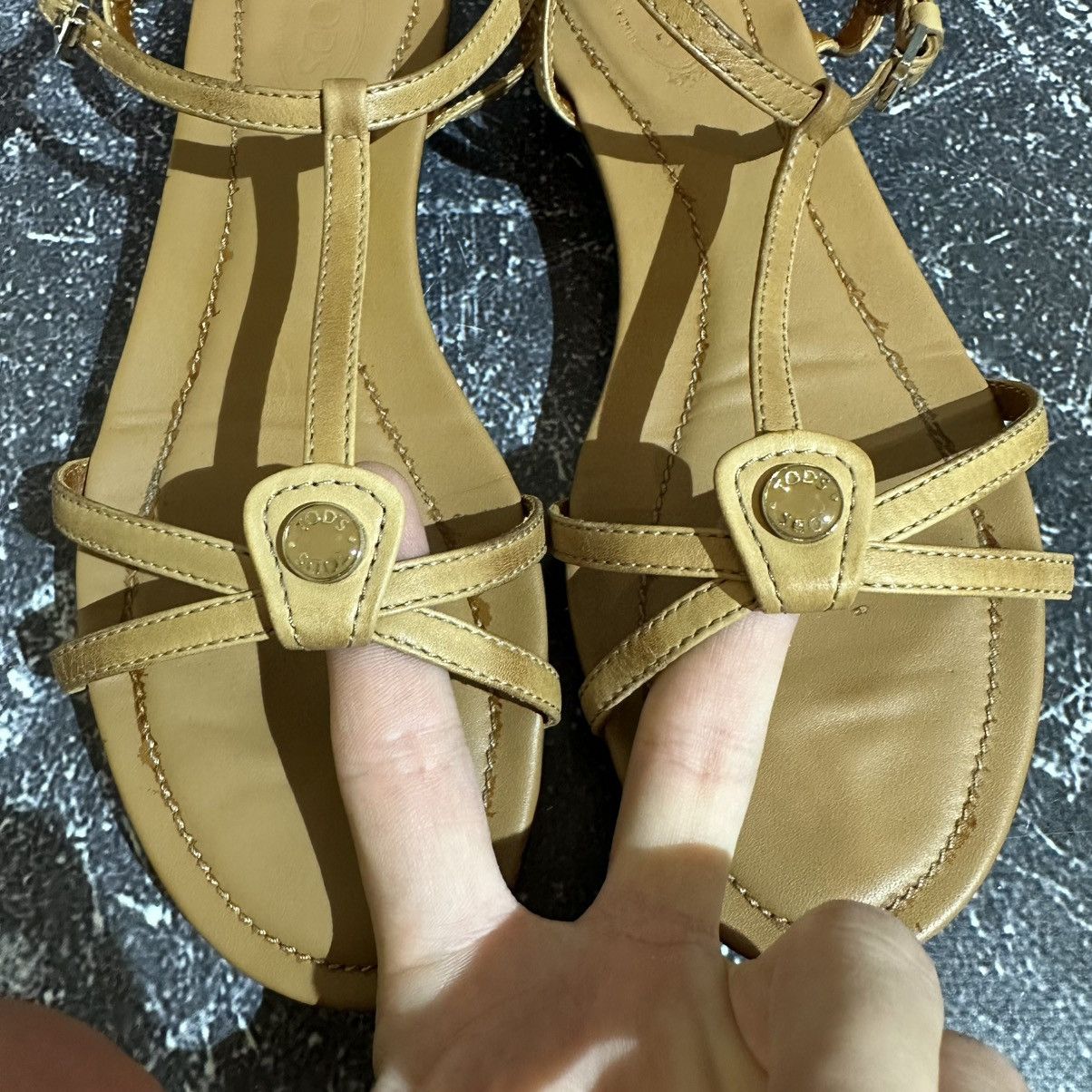 Tod's TOD’S - Women’s Leather Sandals Size 38 Size US 8 / IT 38 - 7 Thumbnail