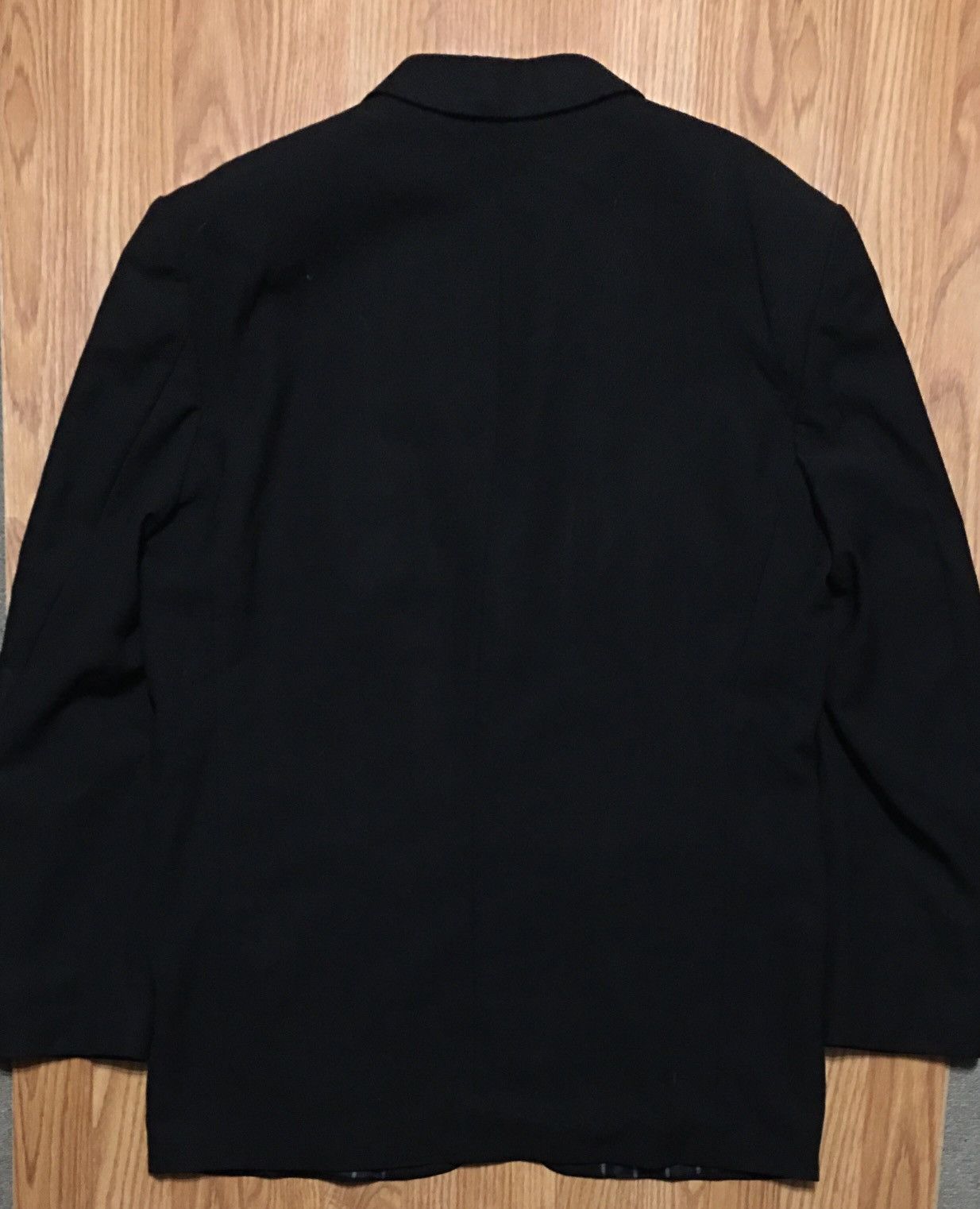 Kenzo KENZO HOMME Wool Black Mens Blazer Jacket IT 52 Size 42R - 3 Thumbnail