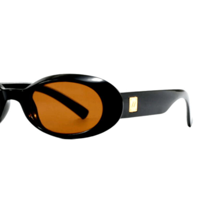 Vintage Vintage Cat-Eye Old School Oval Streamline Sunglasses Rave Size ONE SIZE - 4 Thumbnail