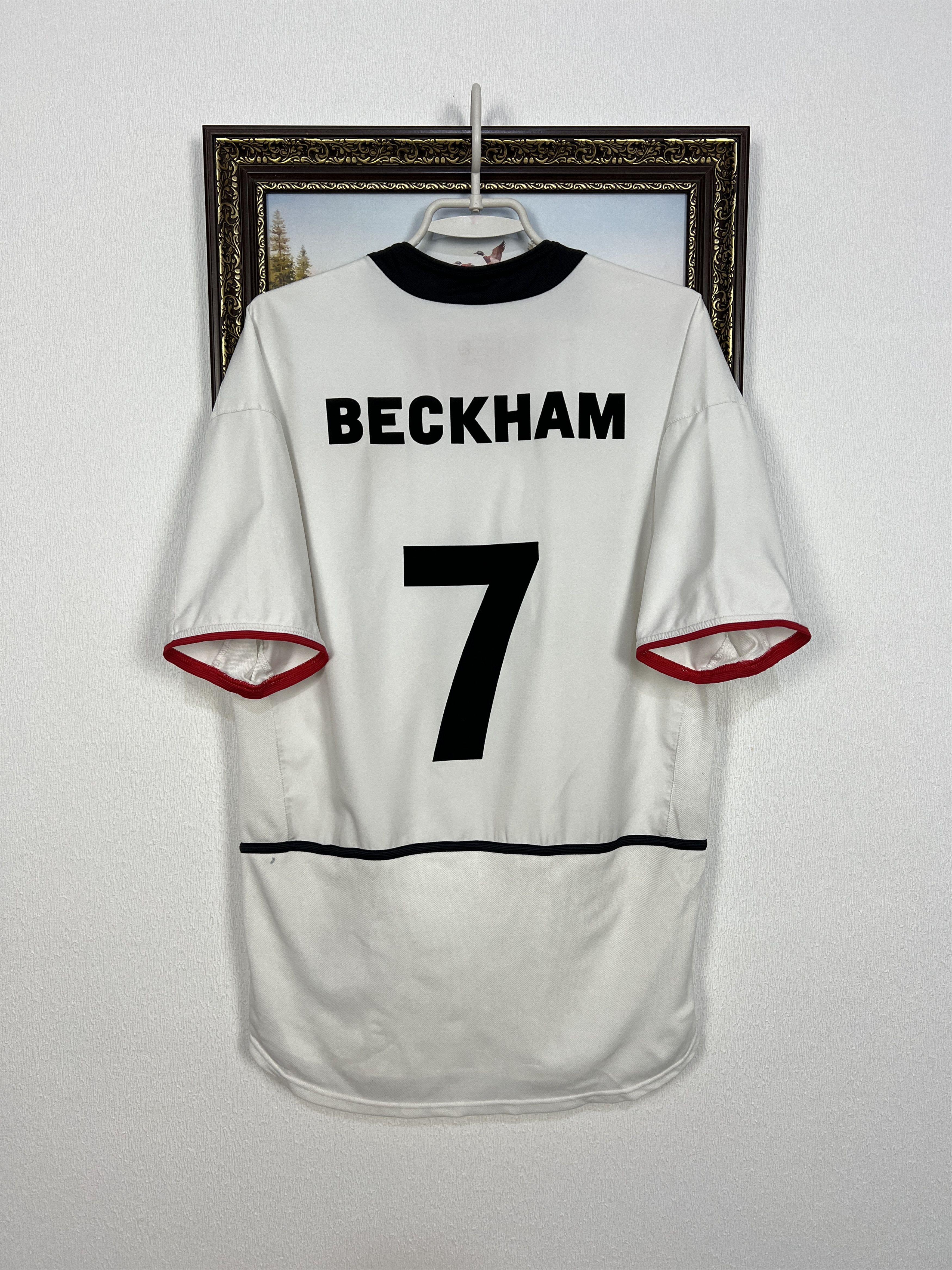 Nike Manchester United Away football shirt 2002 Nike #7 Beckham Size US M / EU 48-50 / 2 - 12 Thumbnail