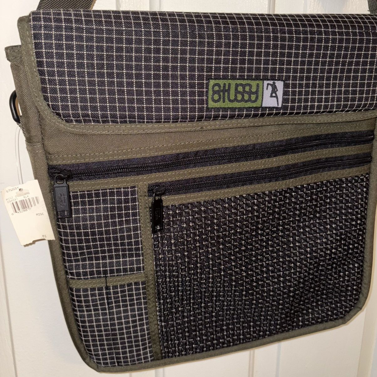 Stussy Vintage Stussy Record Bag Messenger Bag Size ONE SIZE - 2 Thumbnail