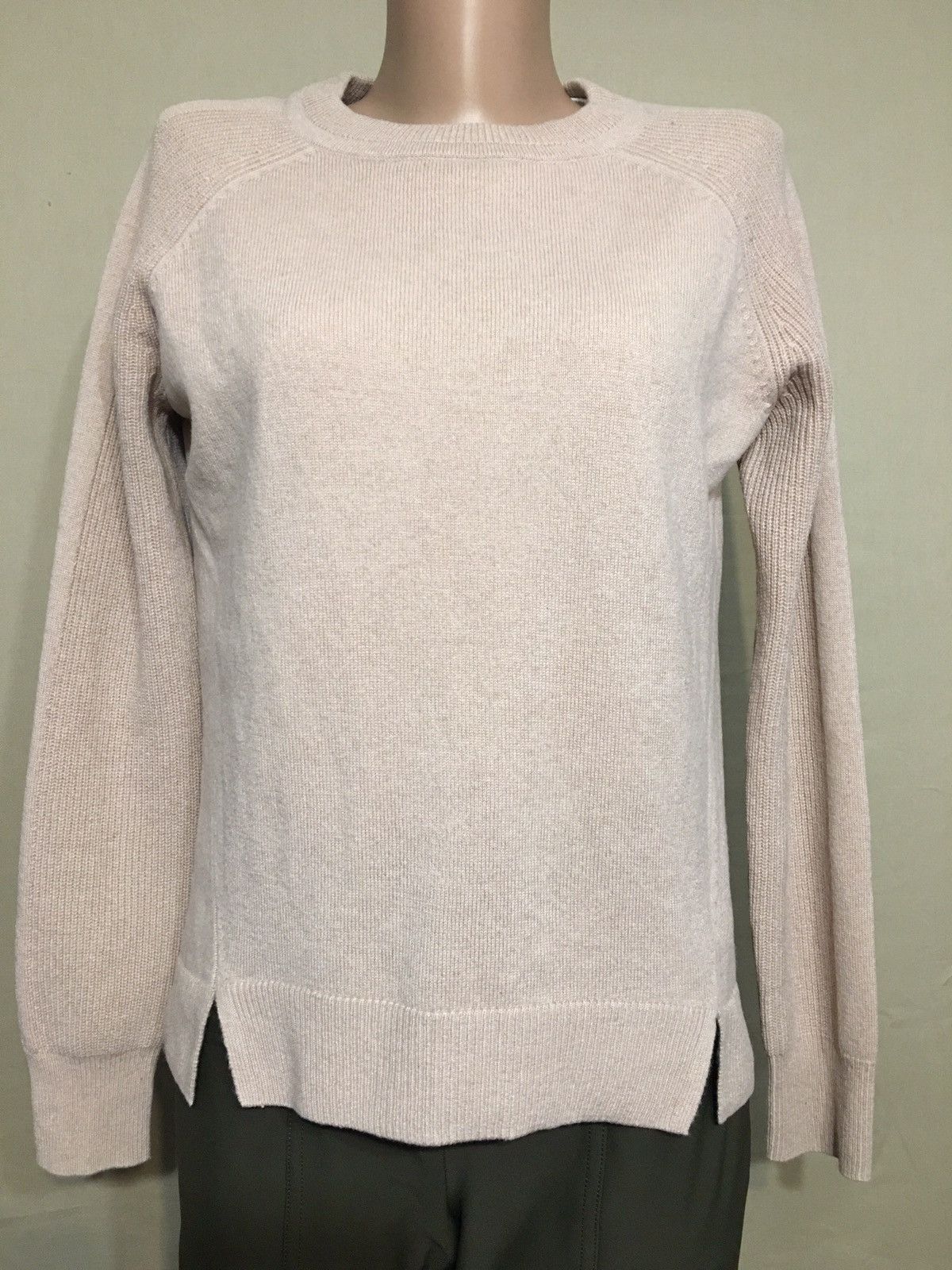 Whistles WHISTLES Pure Cashmere Beige Sweater Size S Size S / US 4 / IT 40 - 2 Thumbnail