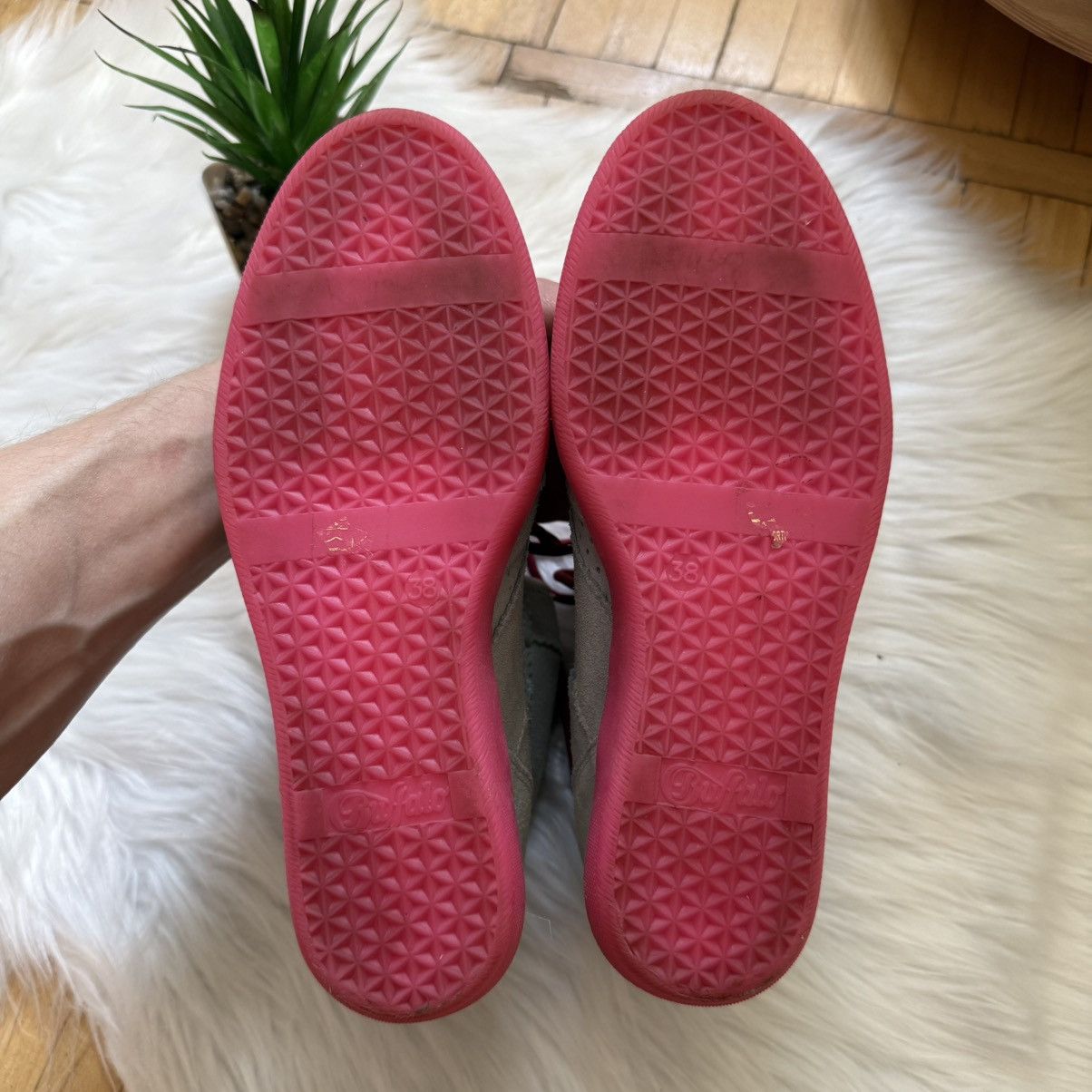 Buffalo London 📌 Crazy Buffalo like Isabel Marant Bekett Wedge Y2K Sneakers Size US 8 / IT 38 - 9 Thumbnail