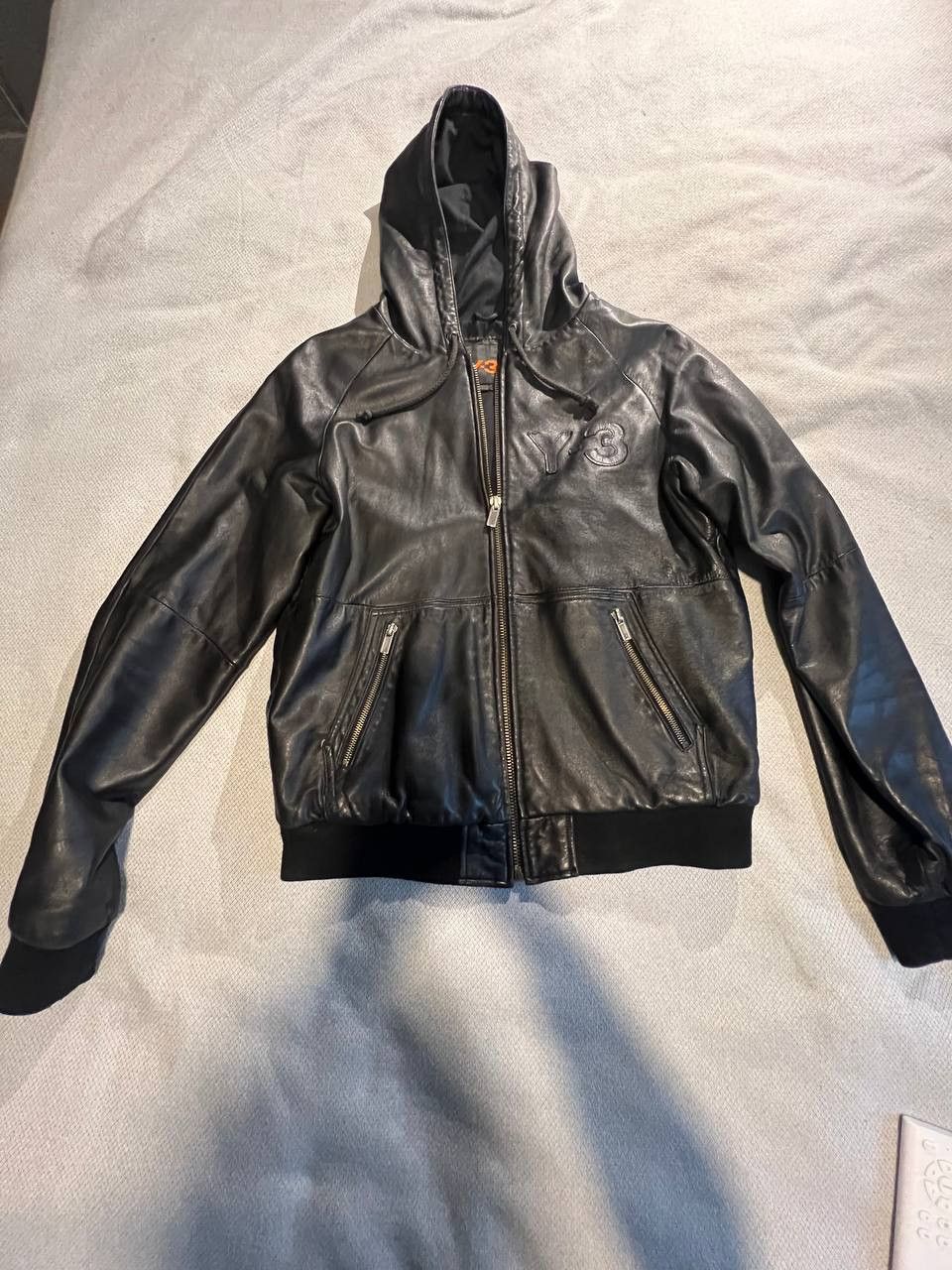 Yohji Yamamoto Y-3 AW2005 Unisex Leather Jacket | Grailed