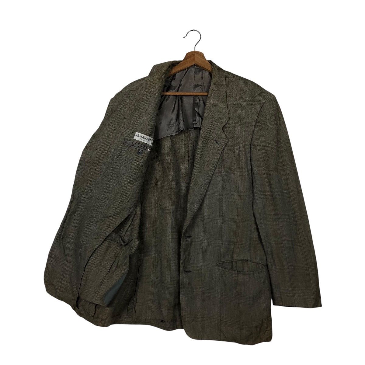 Giorgio Armani 📌Rich Brown Casual Coats Giorgio Armani Made in Italy Size US M / EU 48-50 / 2 - 12 Thumbnail