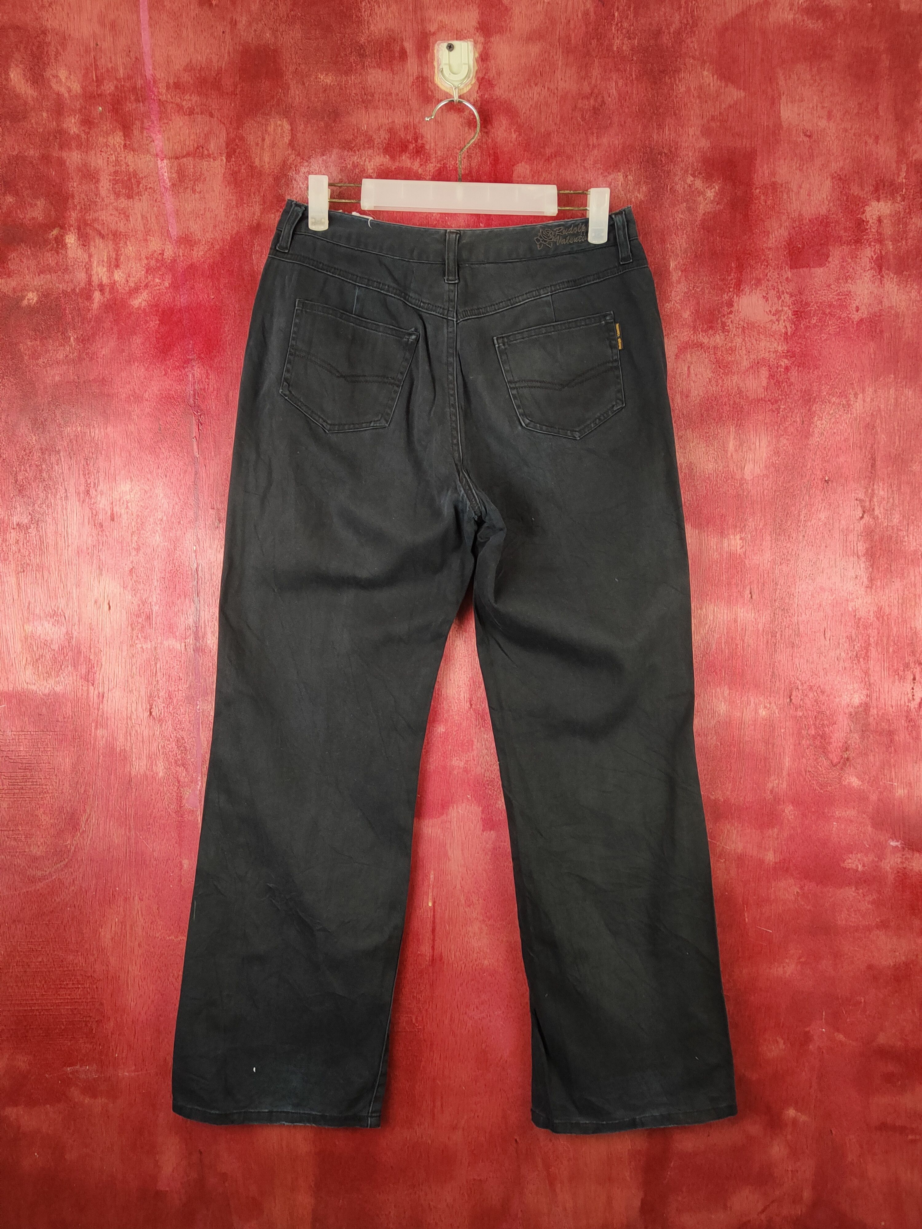 Japanese Brand Rudolph Valentino Dark Blue Multipocket Casual Pants #S1757 Size 28" / US 6 / IT 42 - 7 Thumbnail
