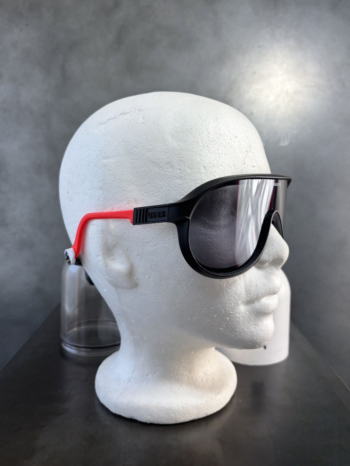 Other × Vintage 1980s Uvex Sportstyle Shield Sunglasses Vintage Cycling USA Size ONE SIZE - 10 Thumbnail