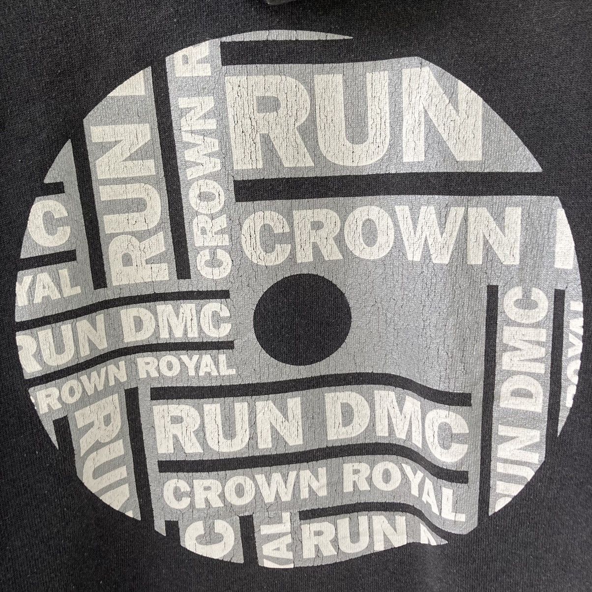 Band Tees Vintage Run DMC Crown Royal Grey Hoodie Sweatshirt Size US L / EU 52-54 / 3 - 6 Thumbnail