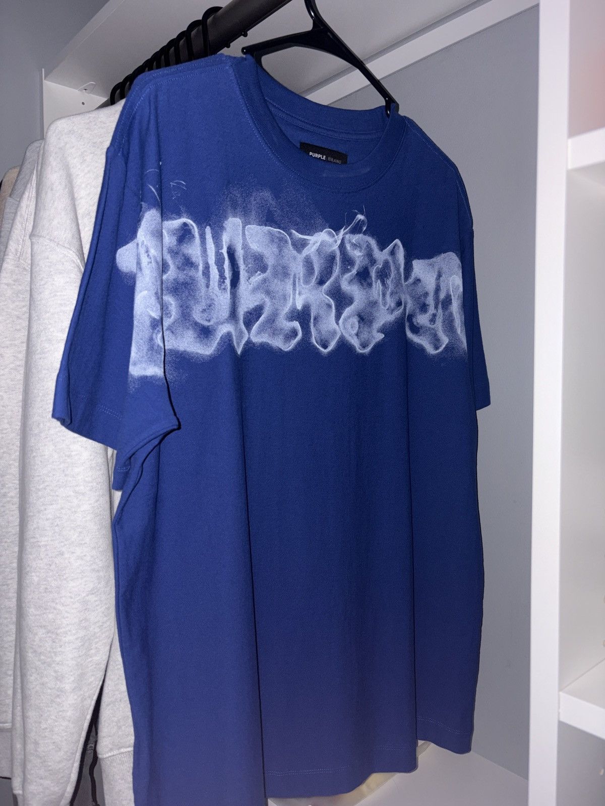 Purple Brand Purple Brand Smoke Tee Blue Mens Medium Size US M / EU 48-50 / 2 - 1 Thumbnail
