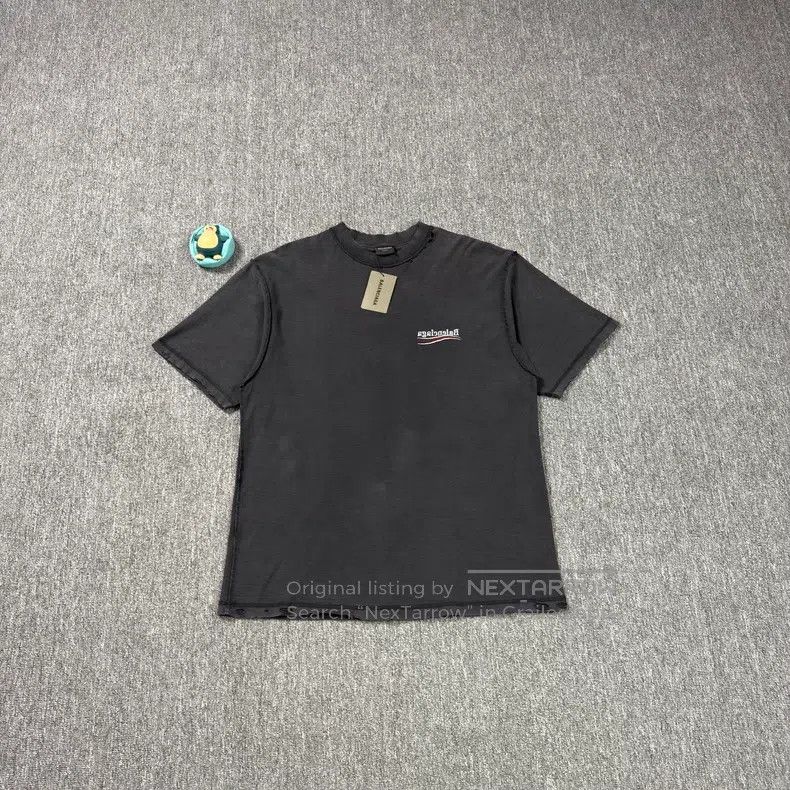 Balenciaga Balenciaga Reversed Distressed Destroyed Coke Black Short Size US M / EU 48-50 / 2 - 1 Thumbnail