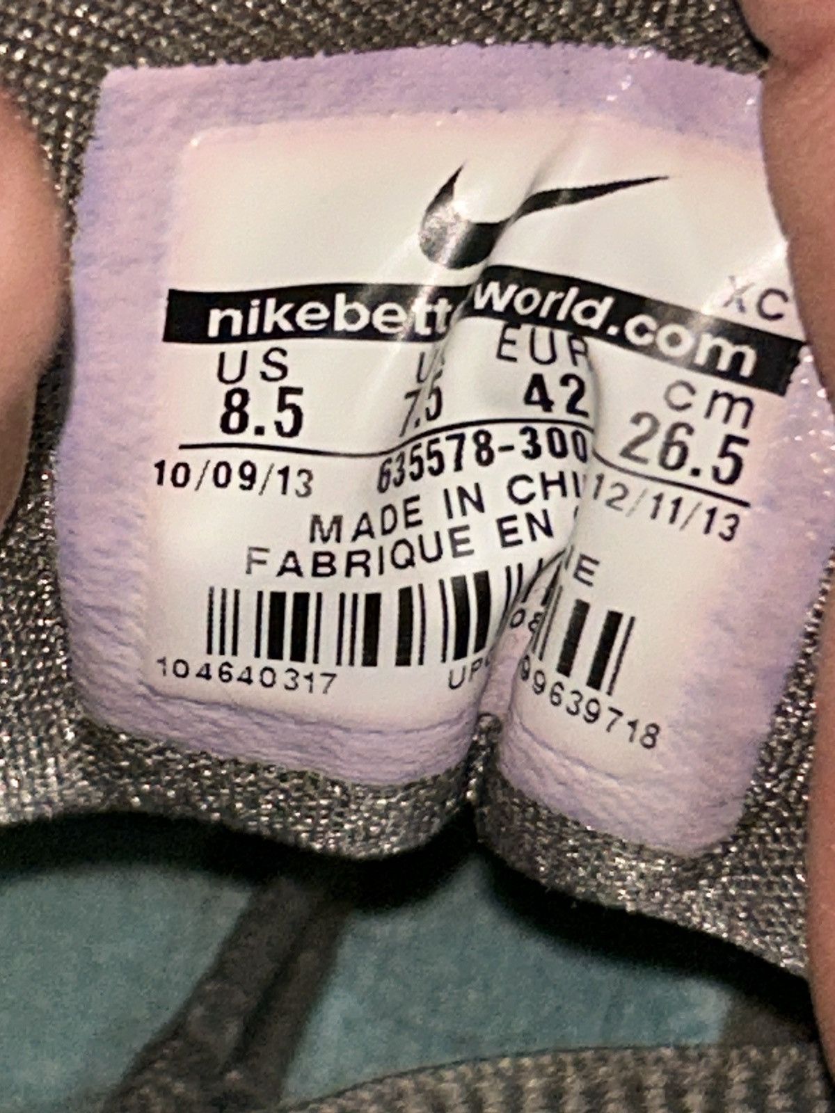 Nike Nike Zoom Kobe Venomenon 4 Diffused Jade 635578-300 size 8.5 Size US 8.5 / EU 41-42 - 10 Thumbnail