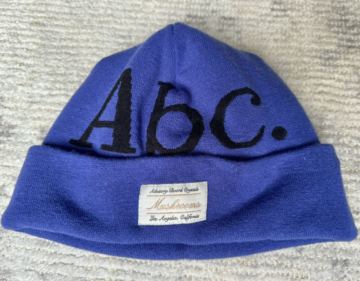 Advisory Board Crystals Advisory Board Crystals Beanie Hat Cap Blue ABC Knit Size ONE SIZE - 1 Thumbnail