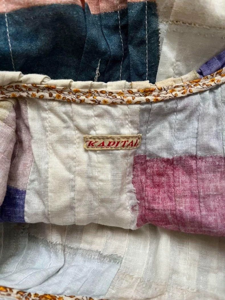 Kapital Kapital Size1 Patchwork sleeveless dress Size S / US 4 / IT 40 - 6 Thumbnail