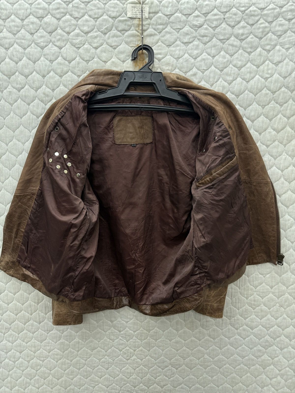 Marithe + Francois Girbaud 🔥🔥🔥ARCHIVE MARITHE FRANCOIS GIRBAUD LEATHER BIKER JACKET Size US M / EU 48-50 / 2 - 7 Thumbnail