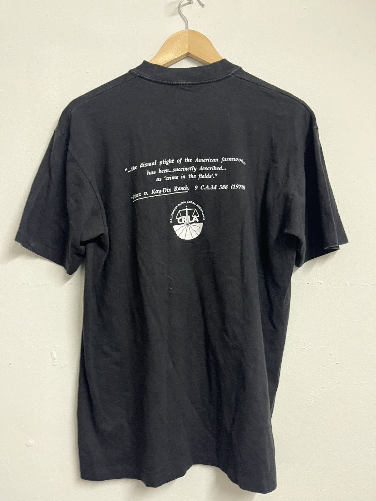 Rap Tees 💥VINTAGE Legal Assistance BLACK HISTORY CALIFORNIA LABOUR Size US L / EU 52-54 / 3 - 11 Thumbnail