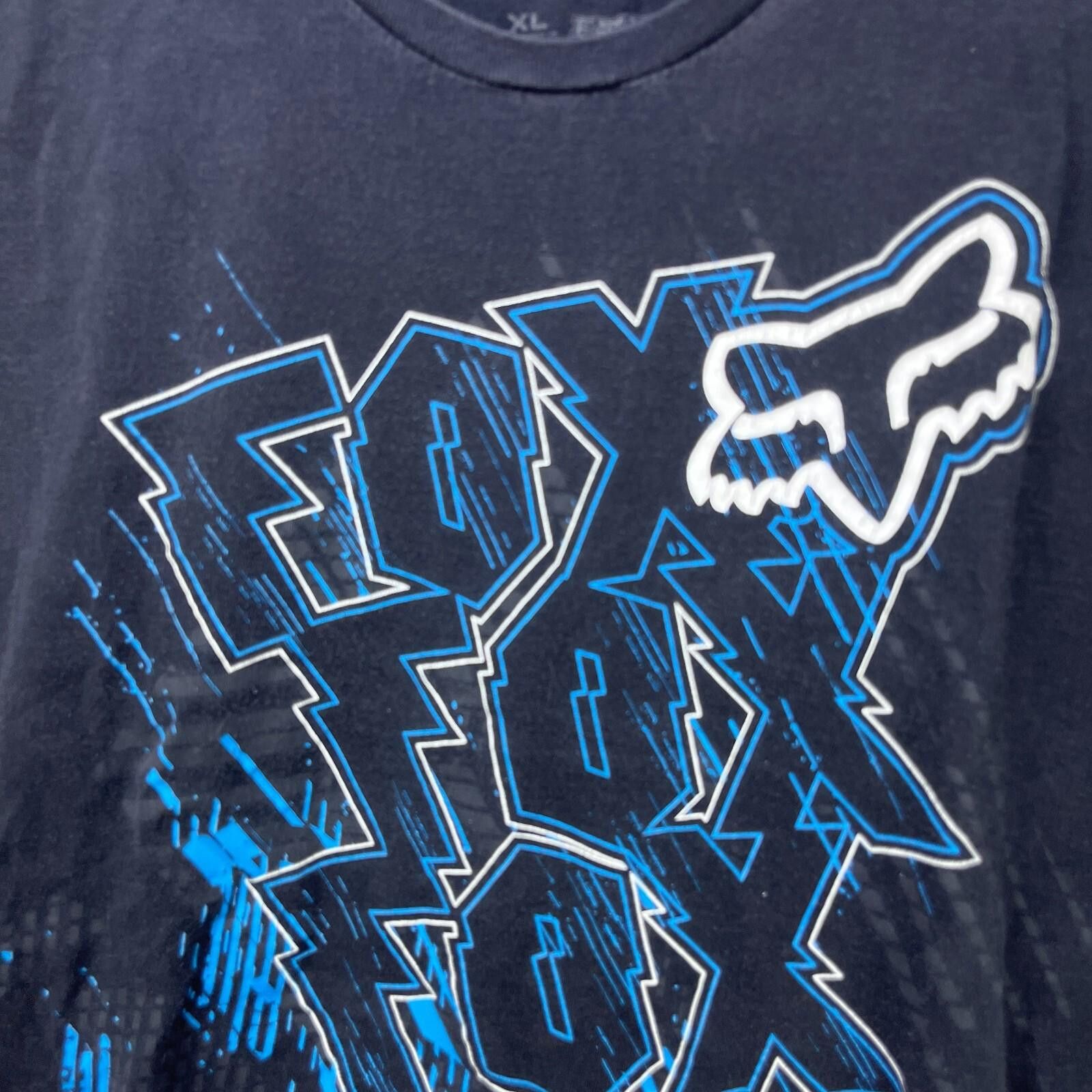 Fox Racing Vintage Fox Racing Y2K Sleeveless Shirt XL Size US XL / EU 56 / 4 - 3 Thumbnail