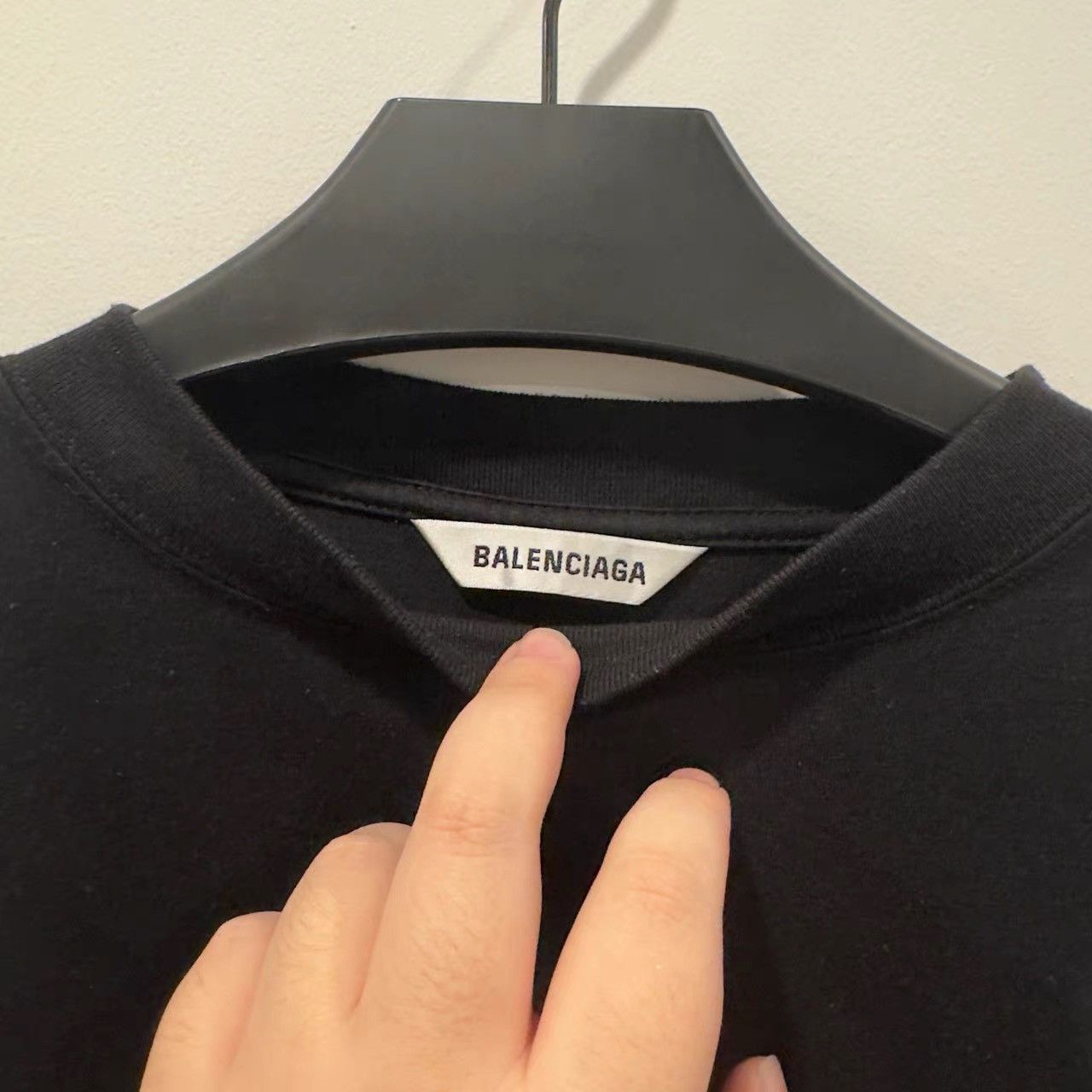 Balenciaga Balenciaga Black Box Pattern Short Sleeve K28 Size US XS / EU 42 / 0 - 3 Thumbnail