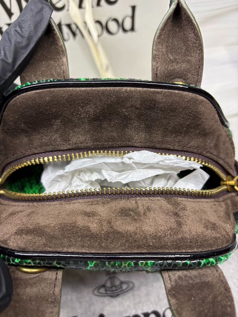Vivienne Westwood Vivienne Westwood size os Green bowling bag with snake year Size ONE SIZE - 4 Thumbnail