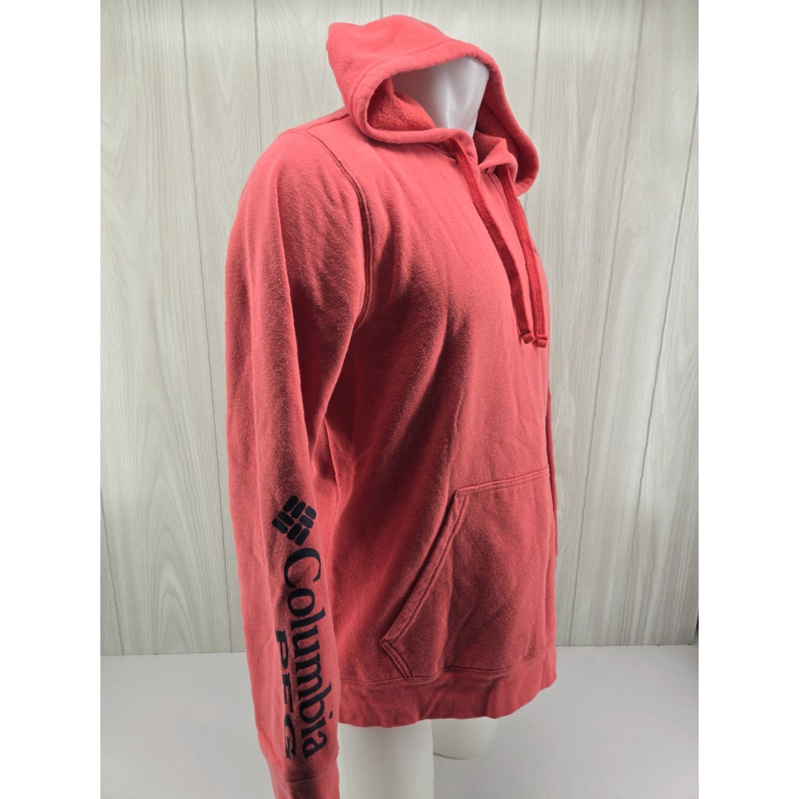 Vintage Columbia Hoodie Mens Medium Coral PFG Cotton Blend Gear Outdoor Size US M / EU 48-50 / 2 - 5 Thumbnail