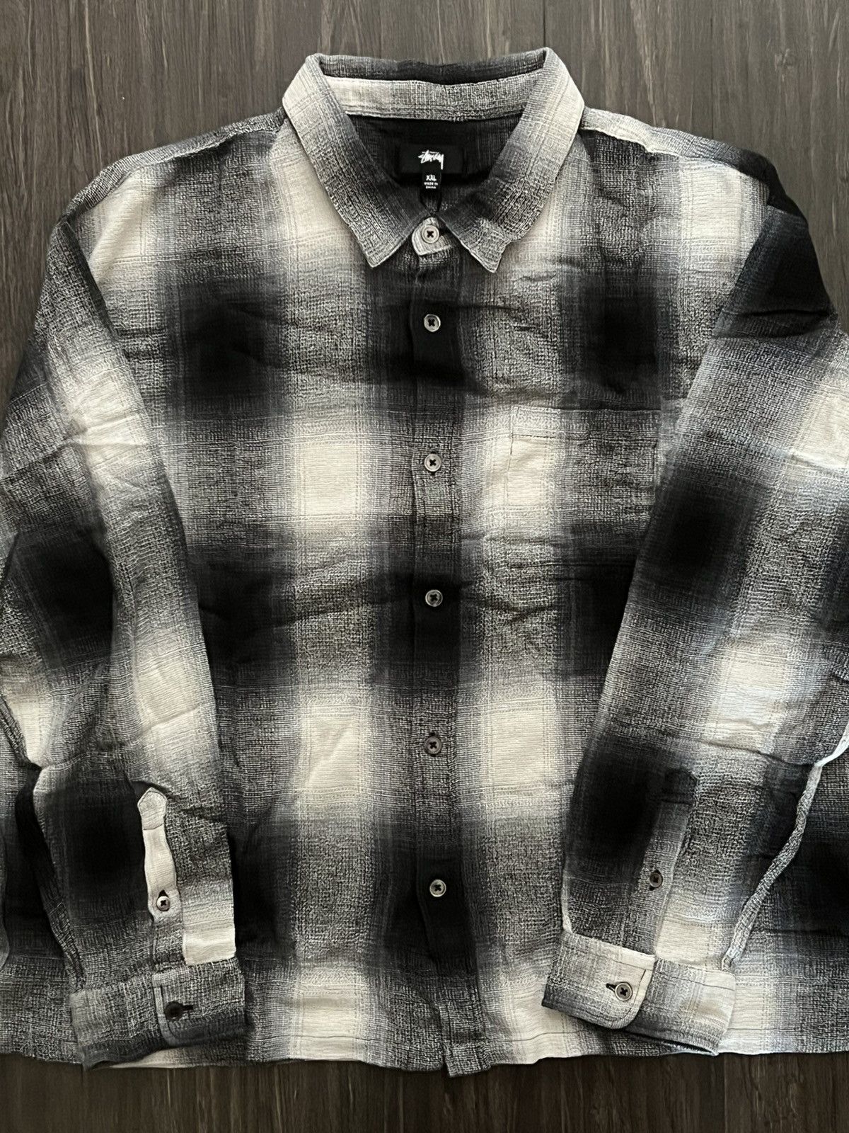 Stussy Stussy loose weave plaid shirt XXL Size US XXL / EU 58 / 5 - 2 Thumbnail