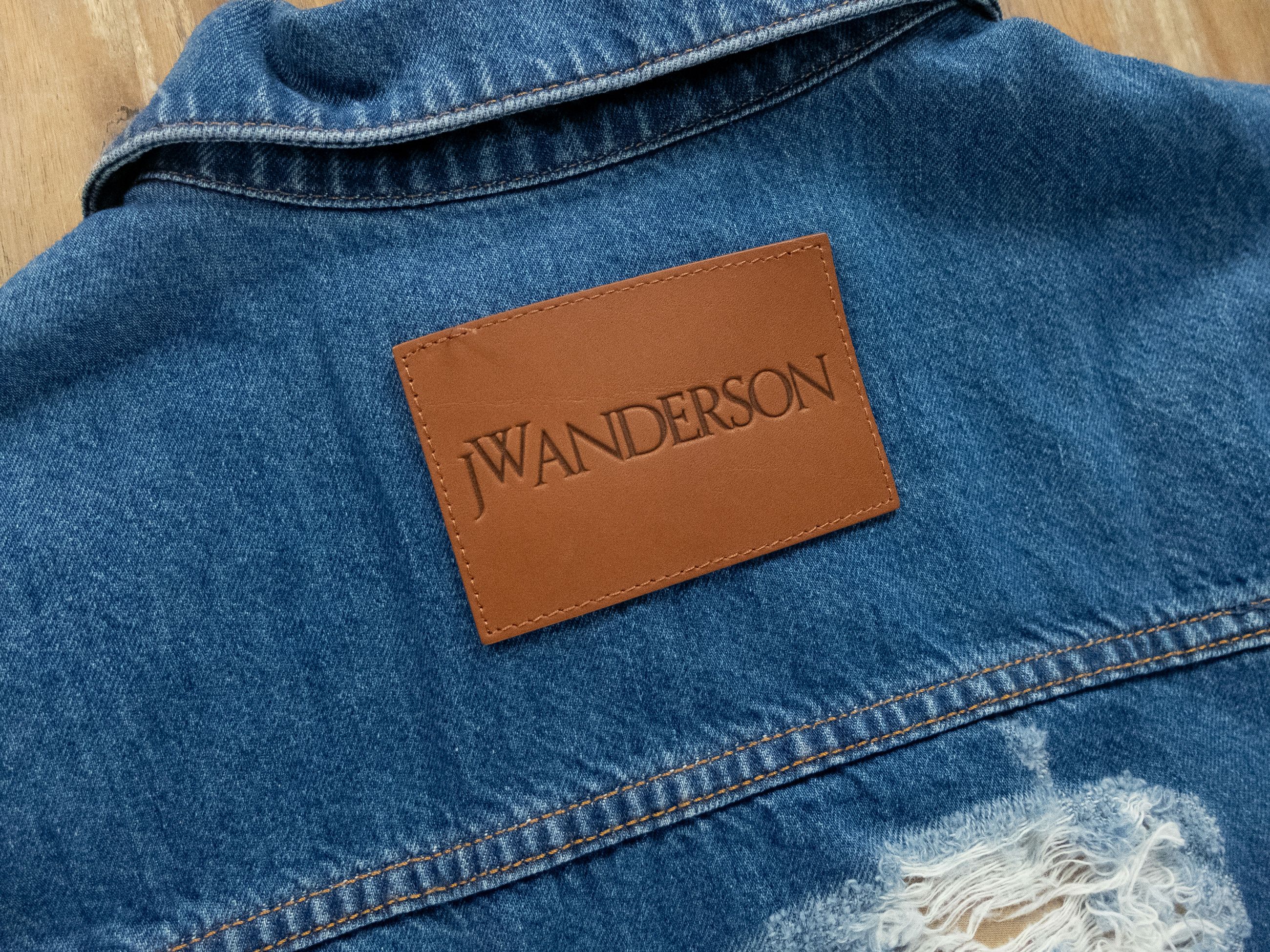 JW Anderson JW ANDERSON blue classic fit distressed denim jacket Medium Size US M / EU 48-50 / 2 - 9 Thumbnail