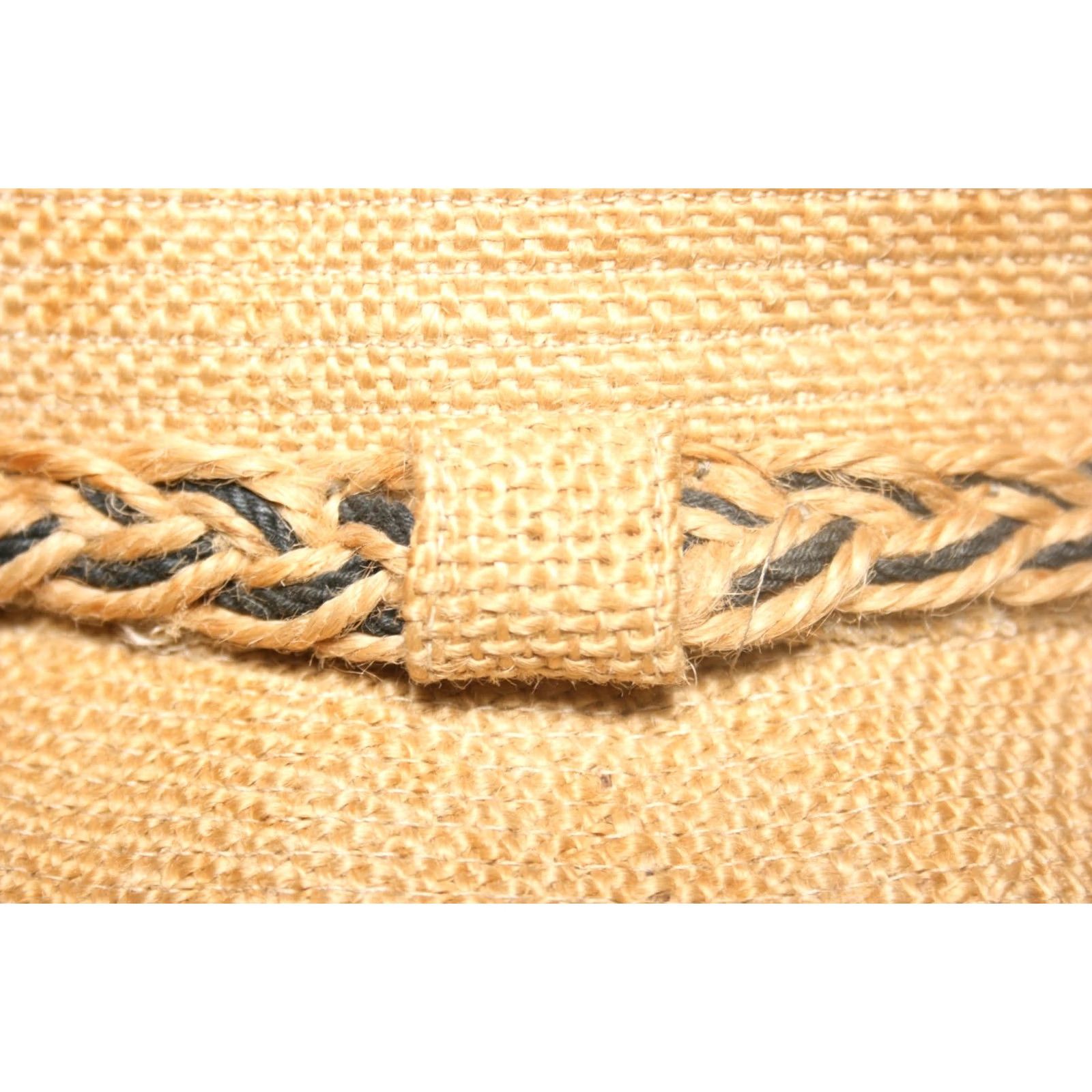Vintage Vintage Dobbs Bucket Hat Men Tan Straw Twine Band 7 1/8 6 7/8-7 Tweed Dobb Fifth Avenue Pace-Setter Collection Size ONE SIZE - 6 Thumbnail