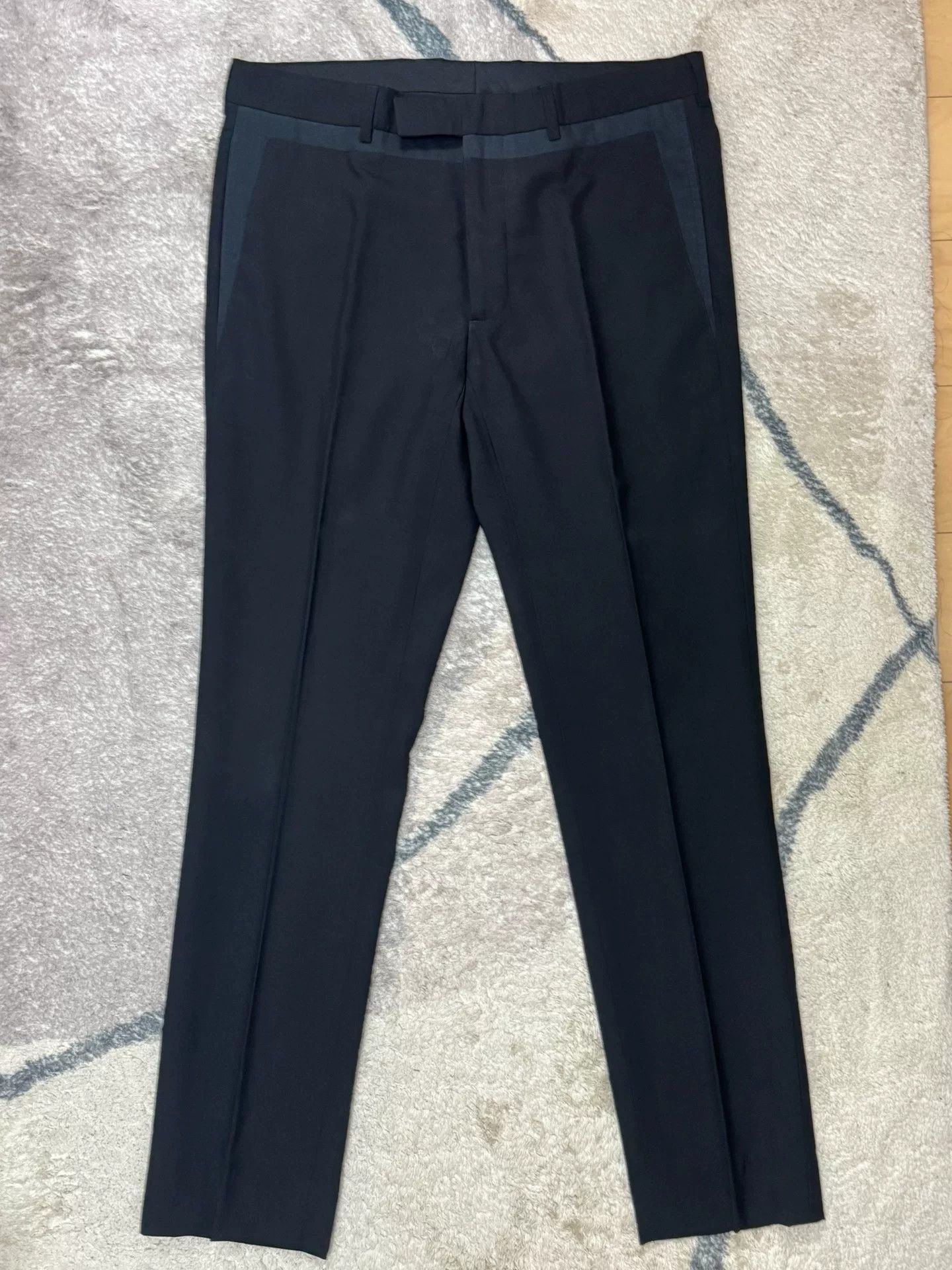 Dior Diorhomme Men's Straight Wool Trousers Size US 30 / EU 46 - 1 Thumbnail