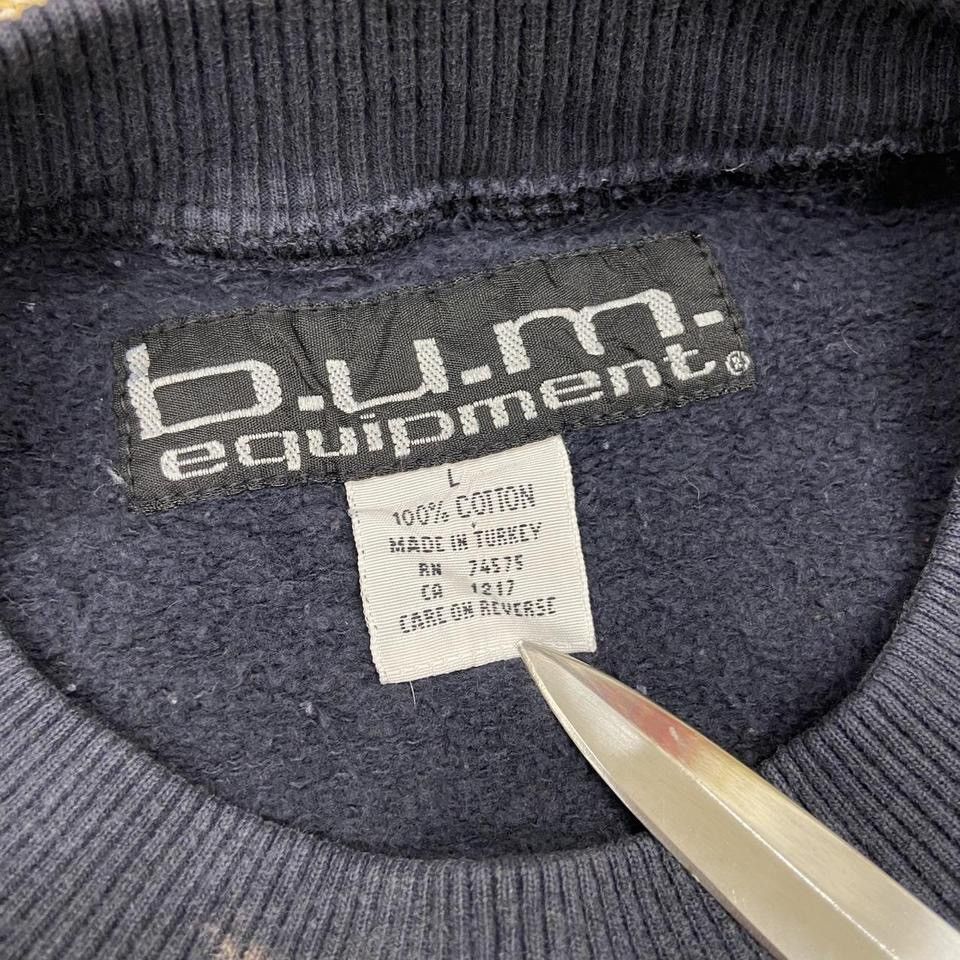 B.U.M Equipment Vintage B.U.M Equipment Sweatshirt Size US L / EU 52-54 / 3 - 2 Thumbnail