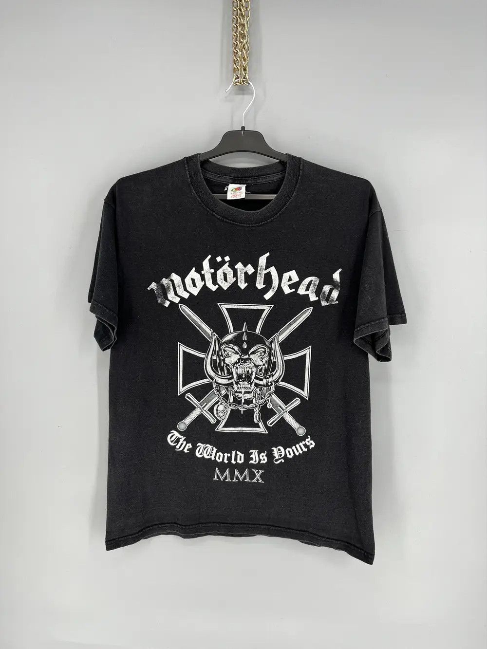 Vintage Vintage Y2K Motörhead Dead Horror Print Band Rock Streetwear Size US L / EU 52-54 / 3 - 1 Thumbnail