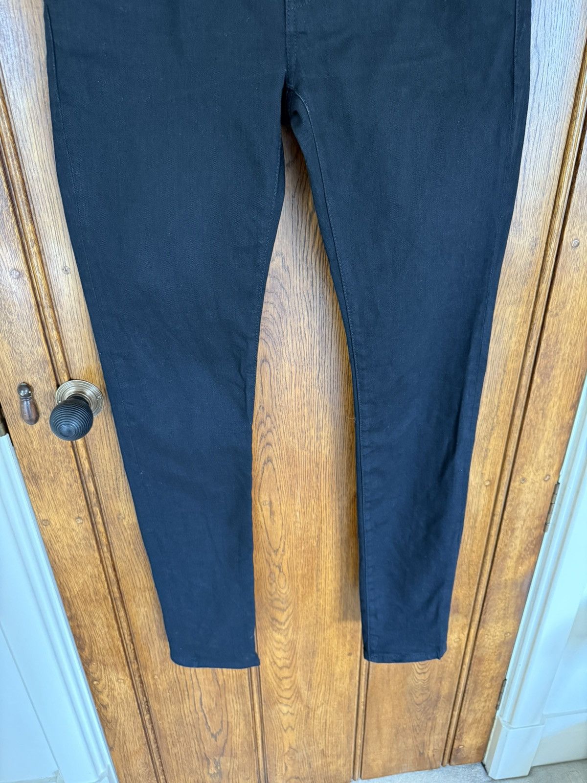 Saint Laurent Paris Saint Laurent D02 black slim skinny jeans 31 Size US 31 - 10 Thumbnail