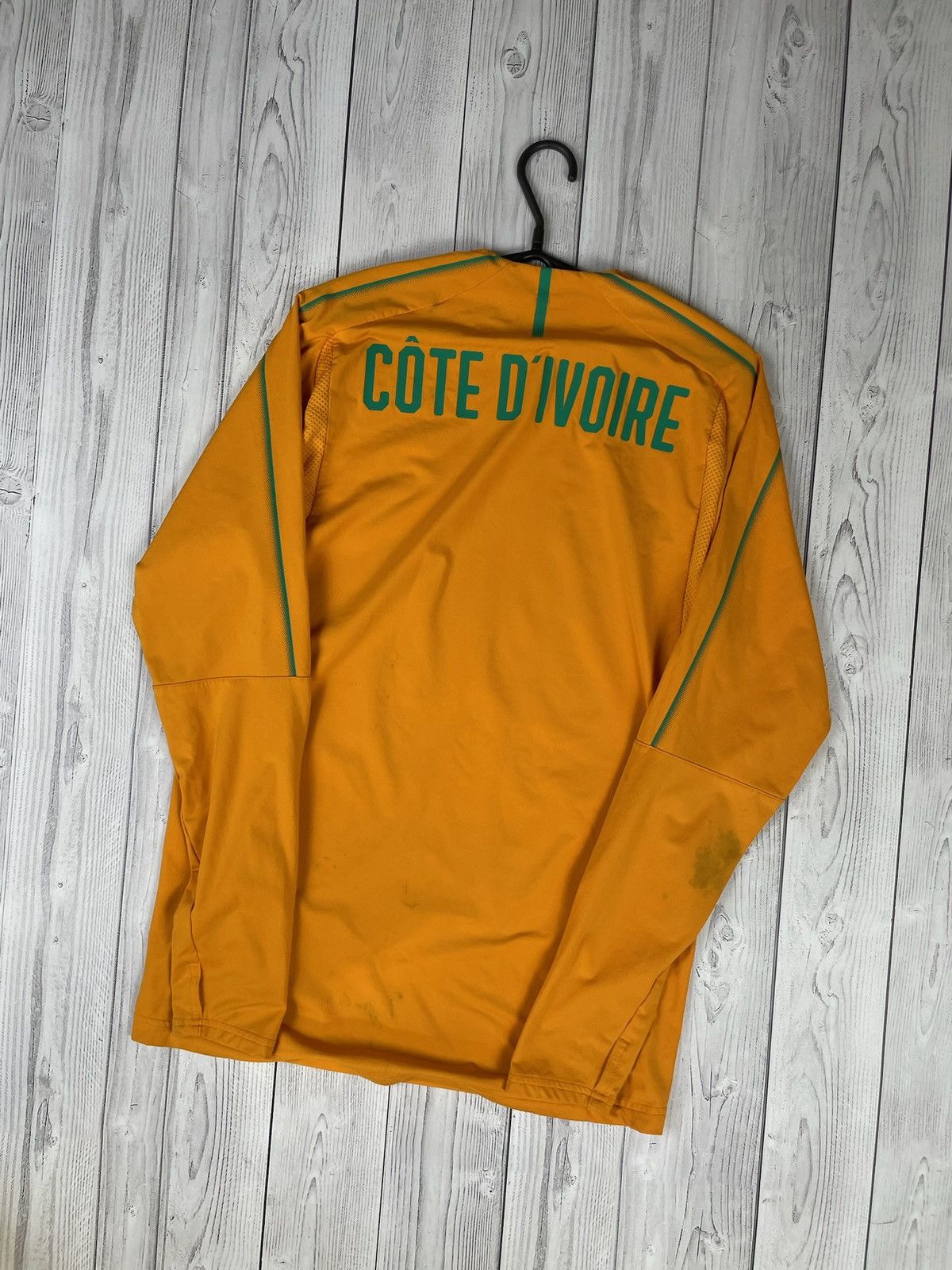 Puma Vintage puma Cote D ivoire size M orange long sleeve Size US M / EU 48-50 / 2 - 3 Thumbnail