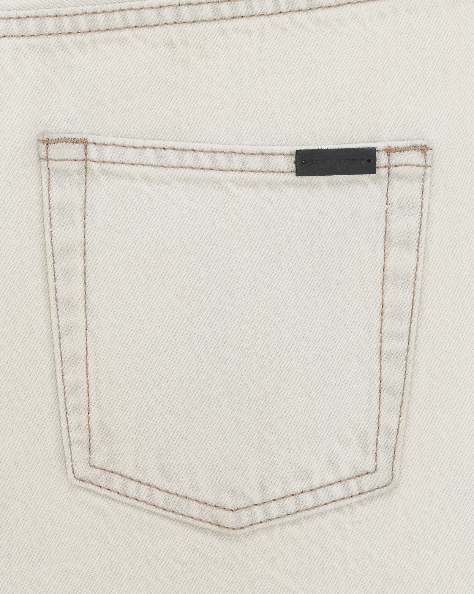Saint Laurent Paris o1bcso1str0924 Relaxed-Fit Shorts in Grey Size US 31 - 4 Thumbnail