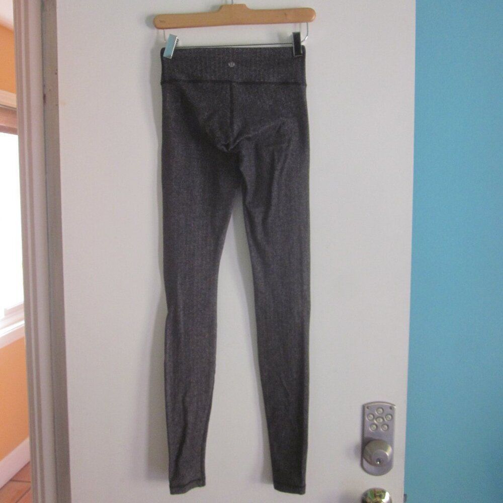 Lululemon Lululemon Womens Size 2 Long Herringbone Wunder Under Long H Size 25" / US 0 / IT 36 - 6 Thumbnail