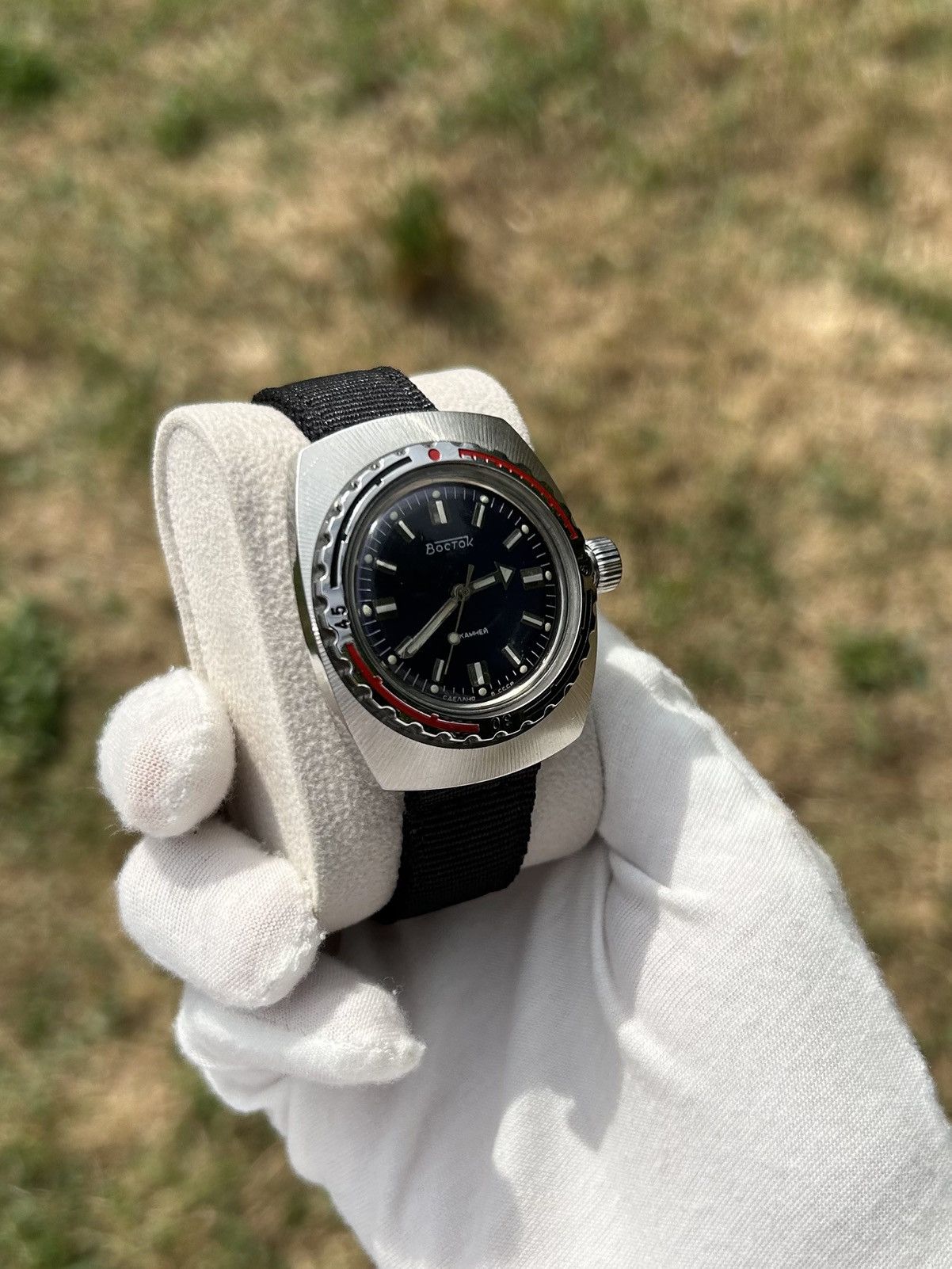 Vintage Vintage Watch Vostok Amphibia USSR Soviet Mechanical 1980s Size ONE SIZE - 4 Thumbnail