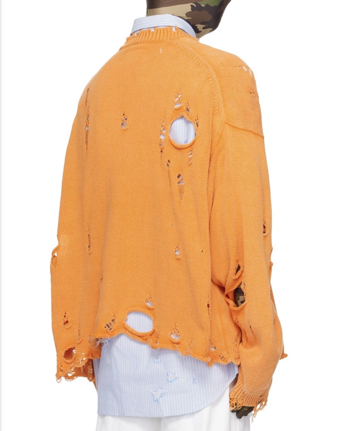 Doublet Doublet destroyed knitwear/ knit pullover 73/106 Size US M / EU 48-50 / 2 - 4 Thumbnail