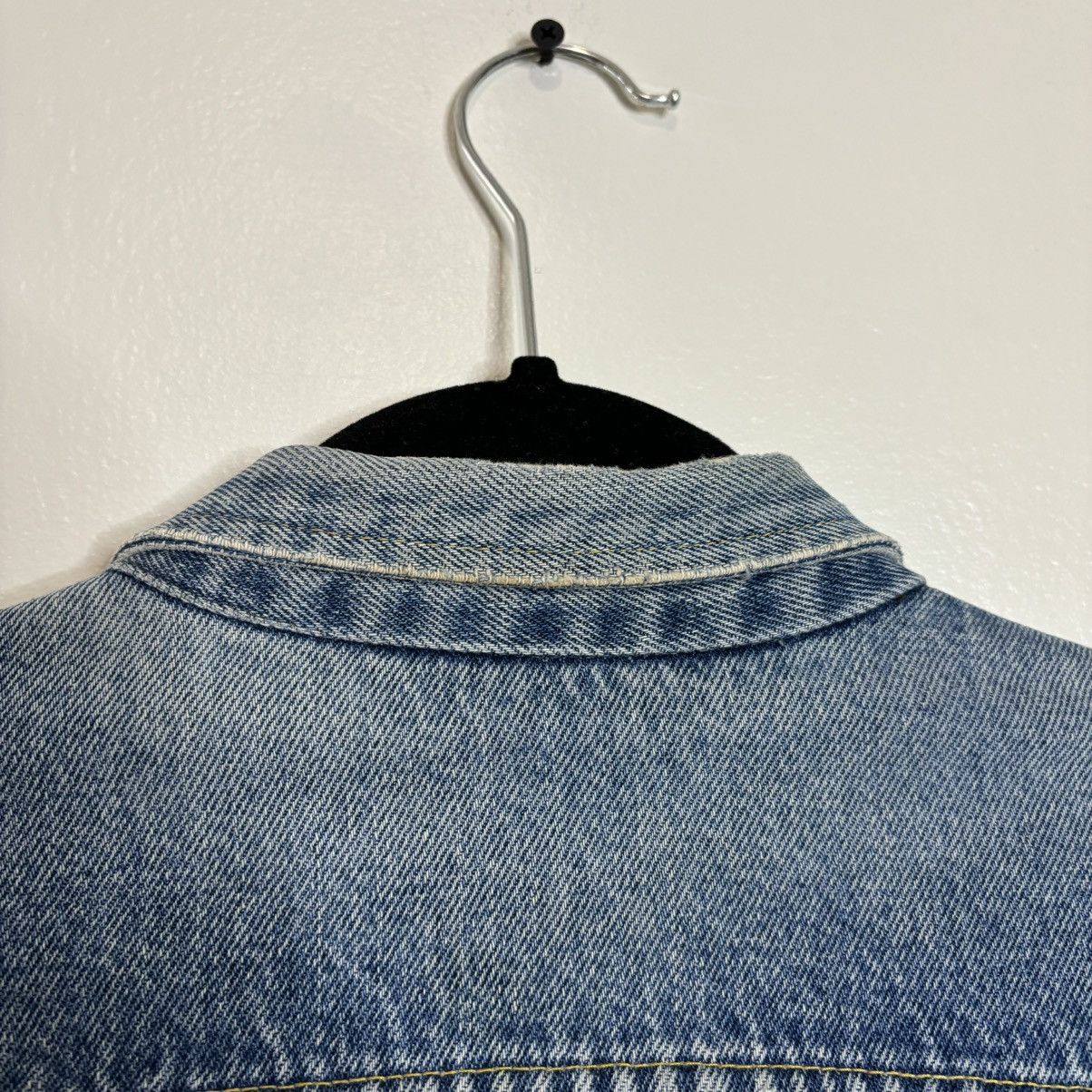 Lee × Vintage Vintage 80s Lee Rider Faded Midwash Blue Boxy Denim Jacket Size US S / EU 44-46 / 1 - 11 Thumbnail