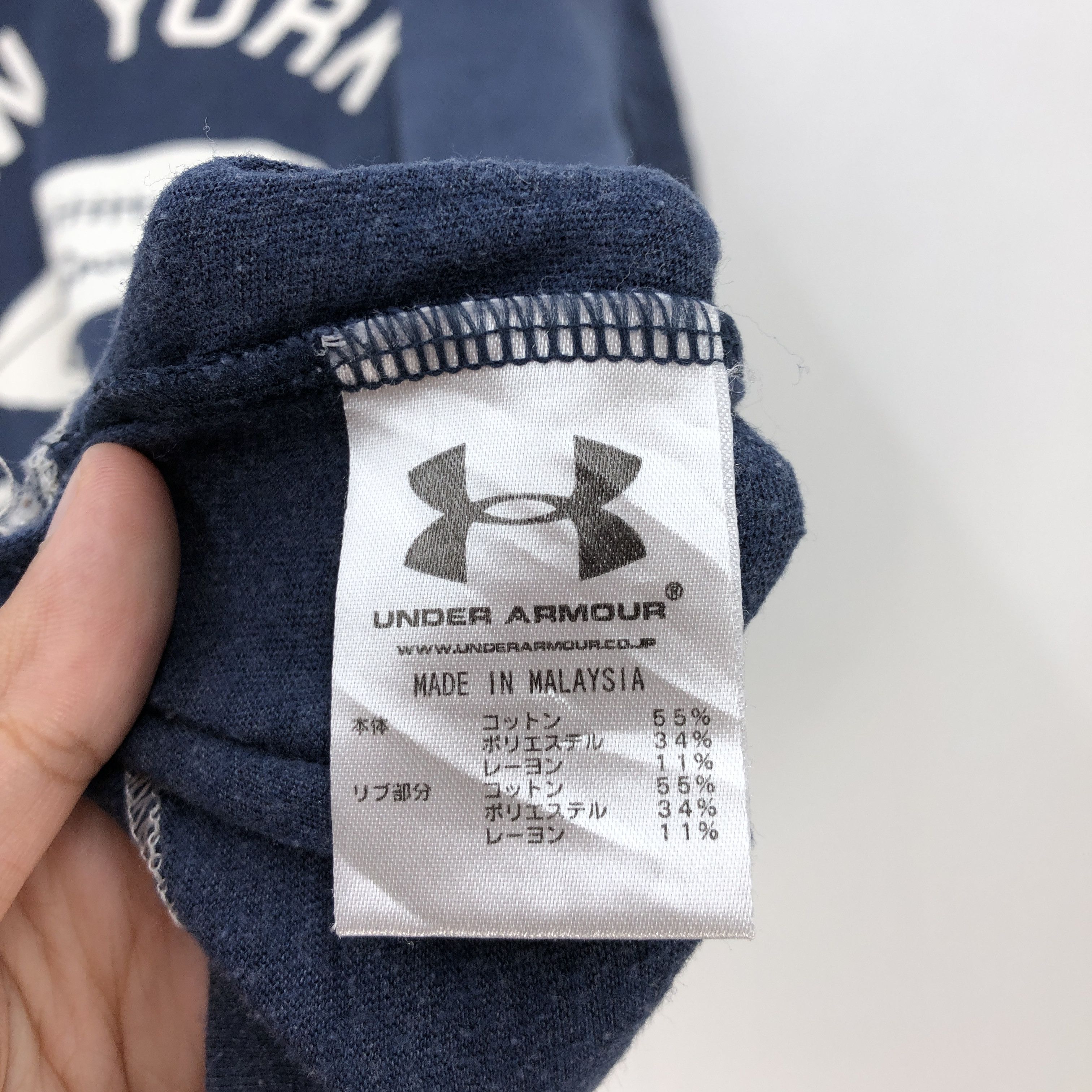 Vintage Vintage Y2K Under Armour Tshirt New York Crewneck Tees Size US M / EU 48-50 / 2 - 4 Thumbnail