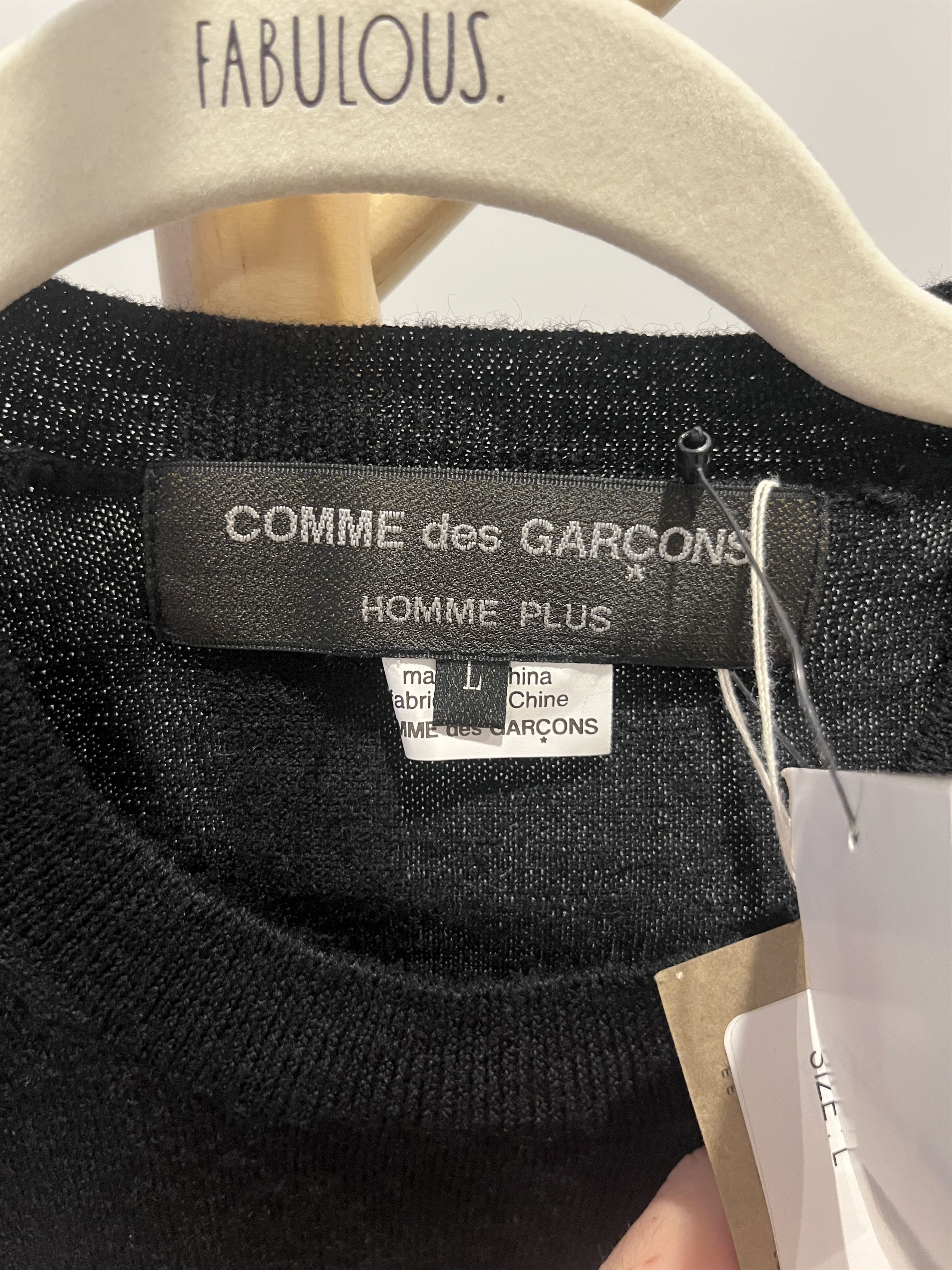 Comme des Garcons Homme Plus Comme des Garçons Homme Plus FW2008 "Time for Magic" Sweater Size US L / EU 52-54 / 3 - 6 Thumbnail