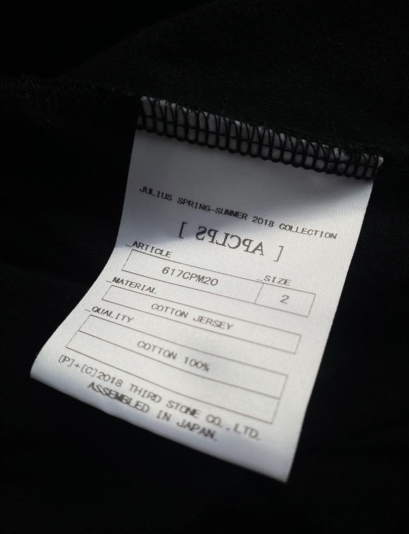 Julius SS18 Nilos Oversized Cut & Sew Tee Size US M / EU 48-50 / 2 - 7 Thumbnail