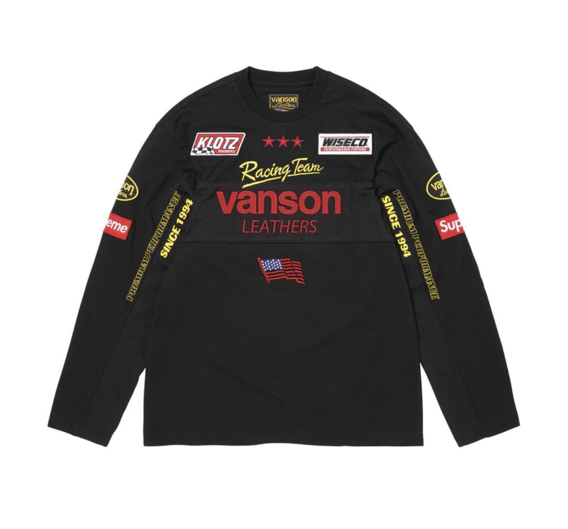 Supreme × Vanson Leathers Supreme Vanson Leathers L/S Top SS26 Size US L / EU 52-54 / 3 - 1 Thumbnail